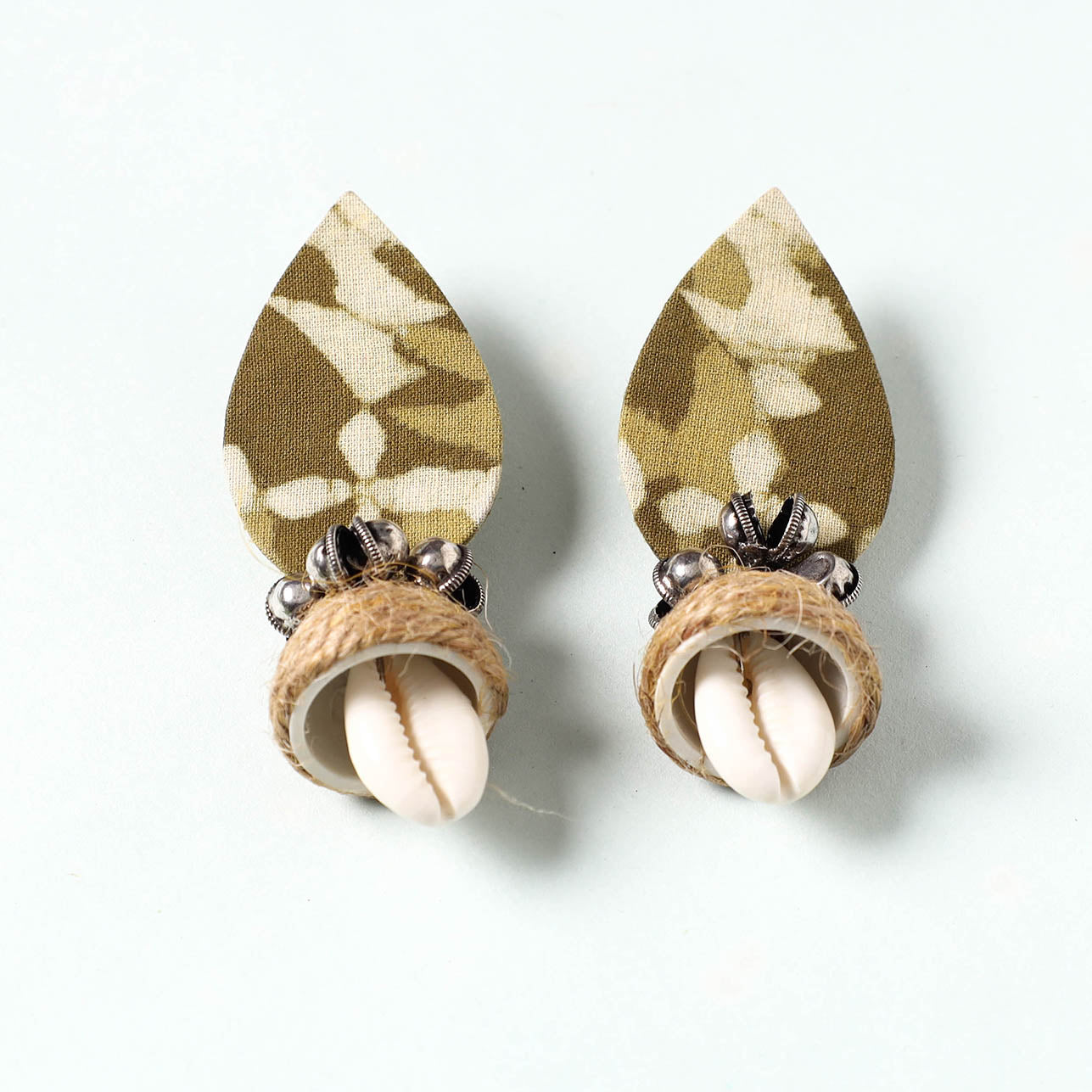 Handcrafted Fabart Earrings by Asalkaar