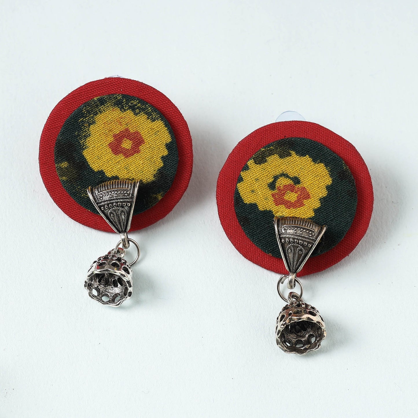 Handcrafted Fabart Earrings by Asalkaar