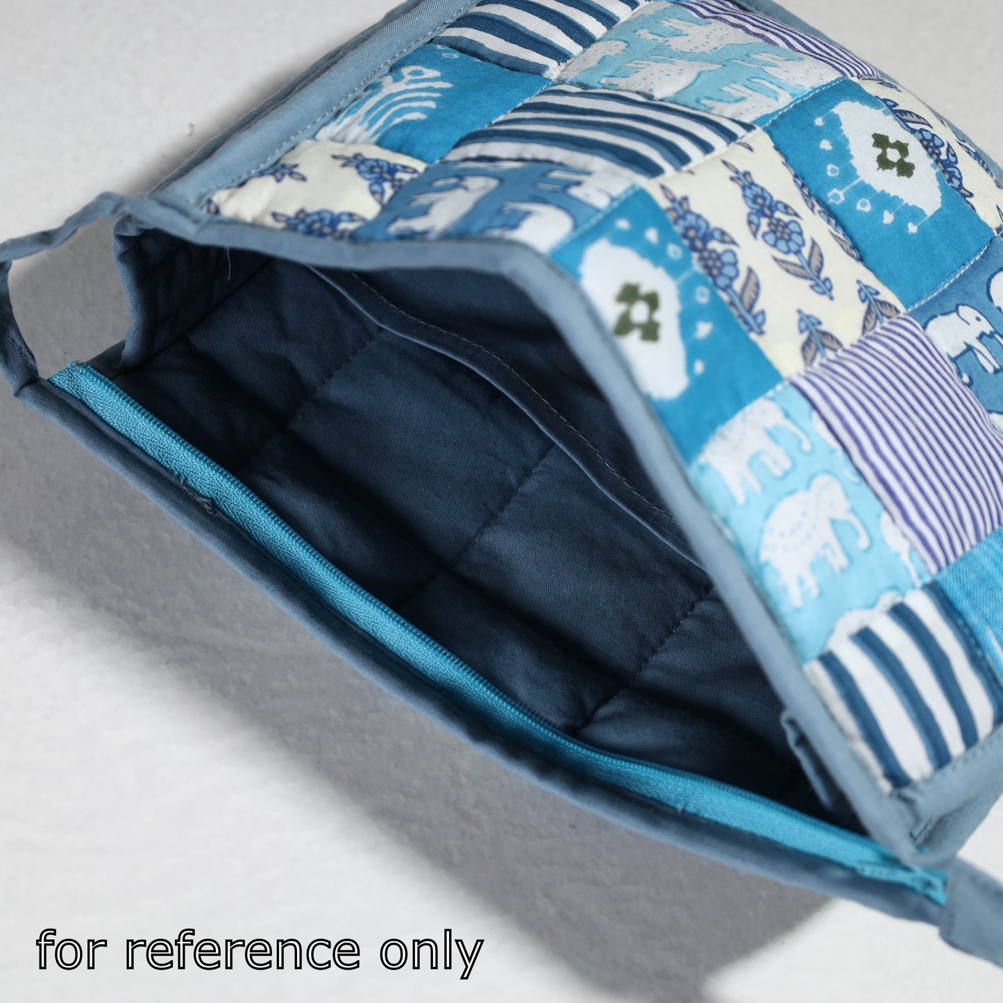 Handcrafted Patchwork Quilted Multipurpose Toiletry Bag