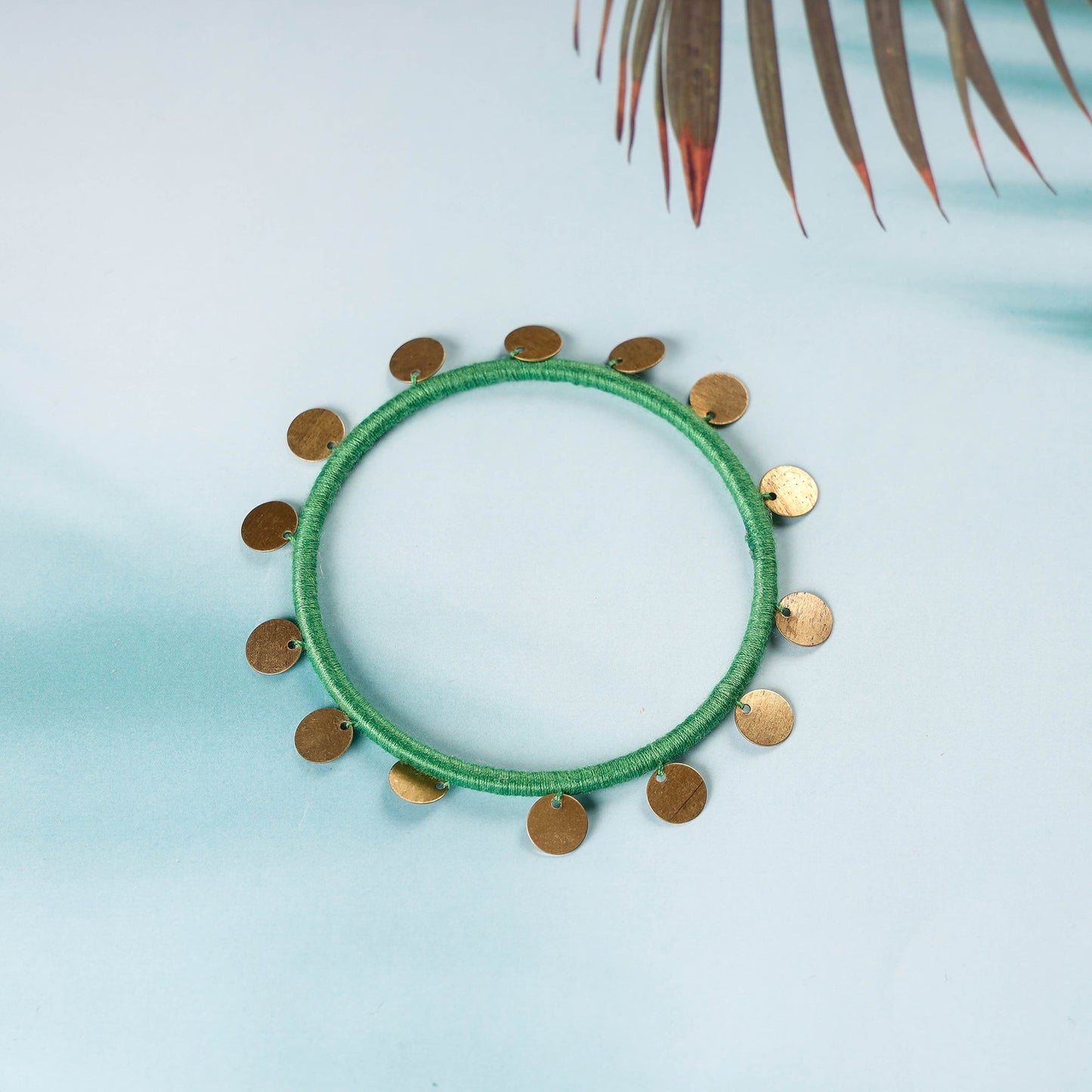 Handcrafted Patwa Thread & Sequin Work Bangle