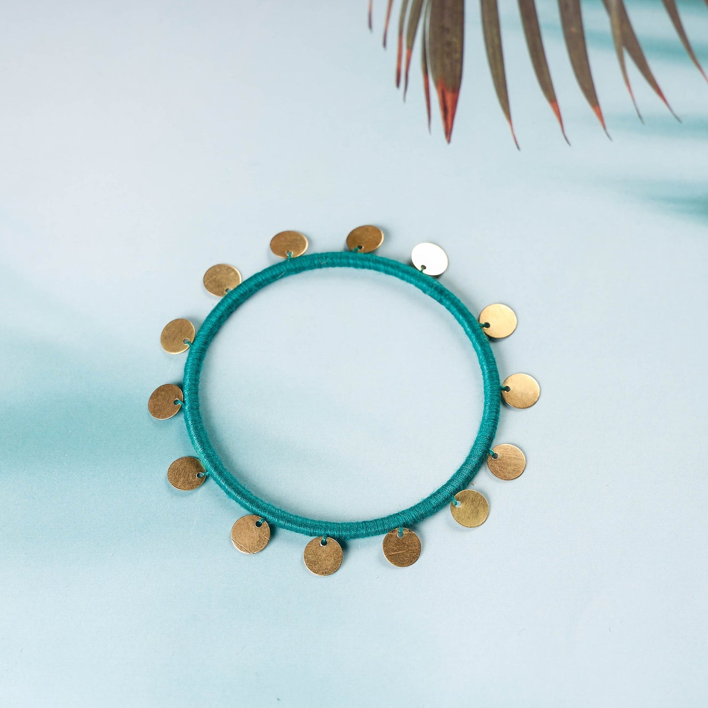 Buy Handcrafted Patwa Thread & Sequin Work Bangle Online at iTokri.com