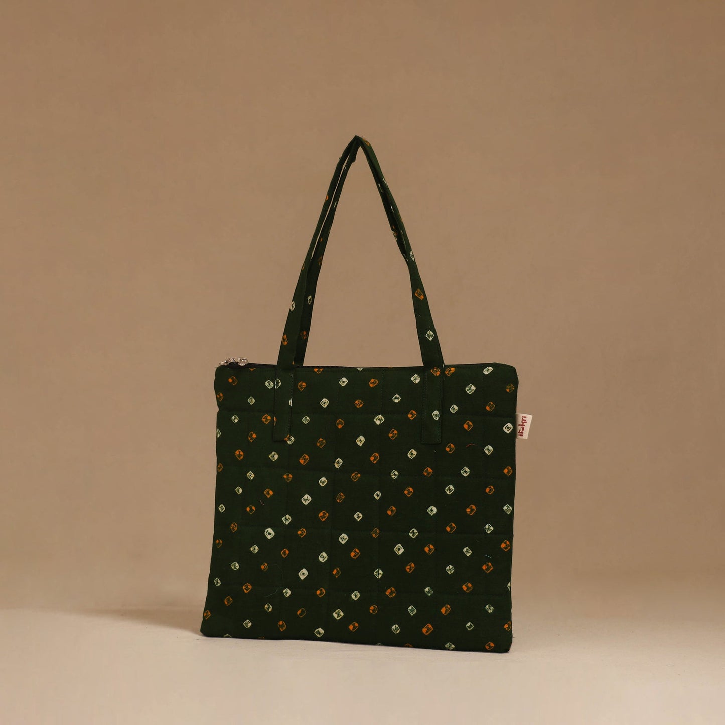 Handcrafted quilted handbag 97