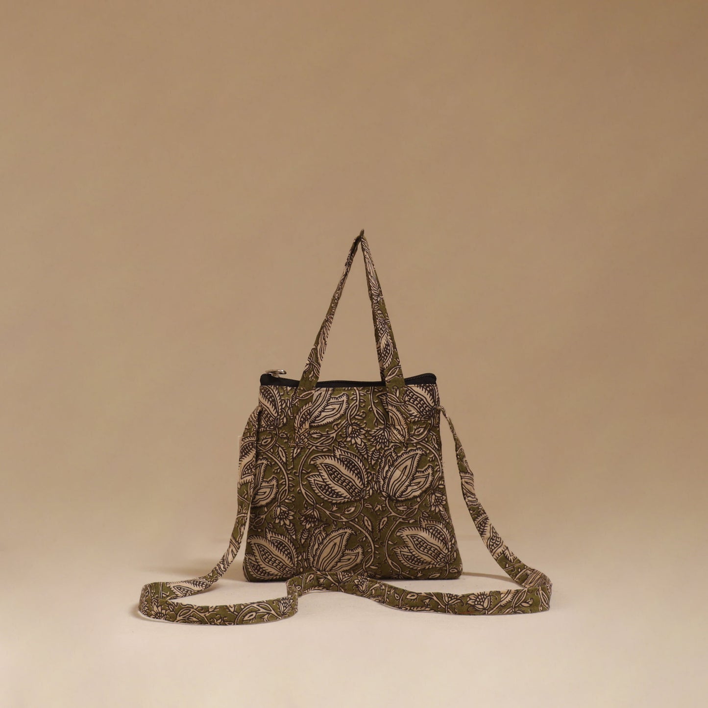 Handcrafted quilted sling bag 35