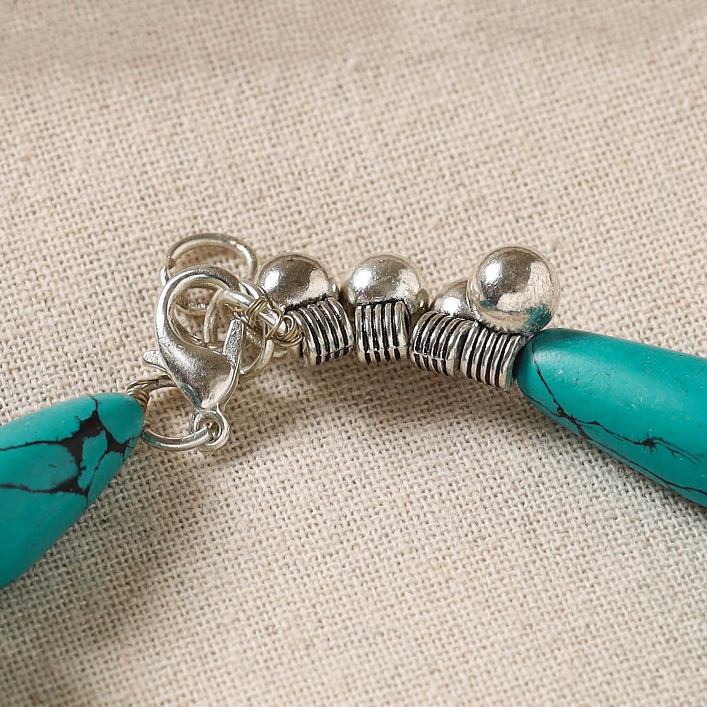 Buy Handmade German Silver Beaded Bracelet
