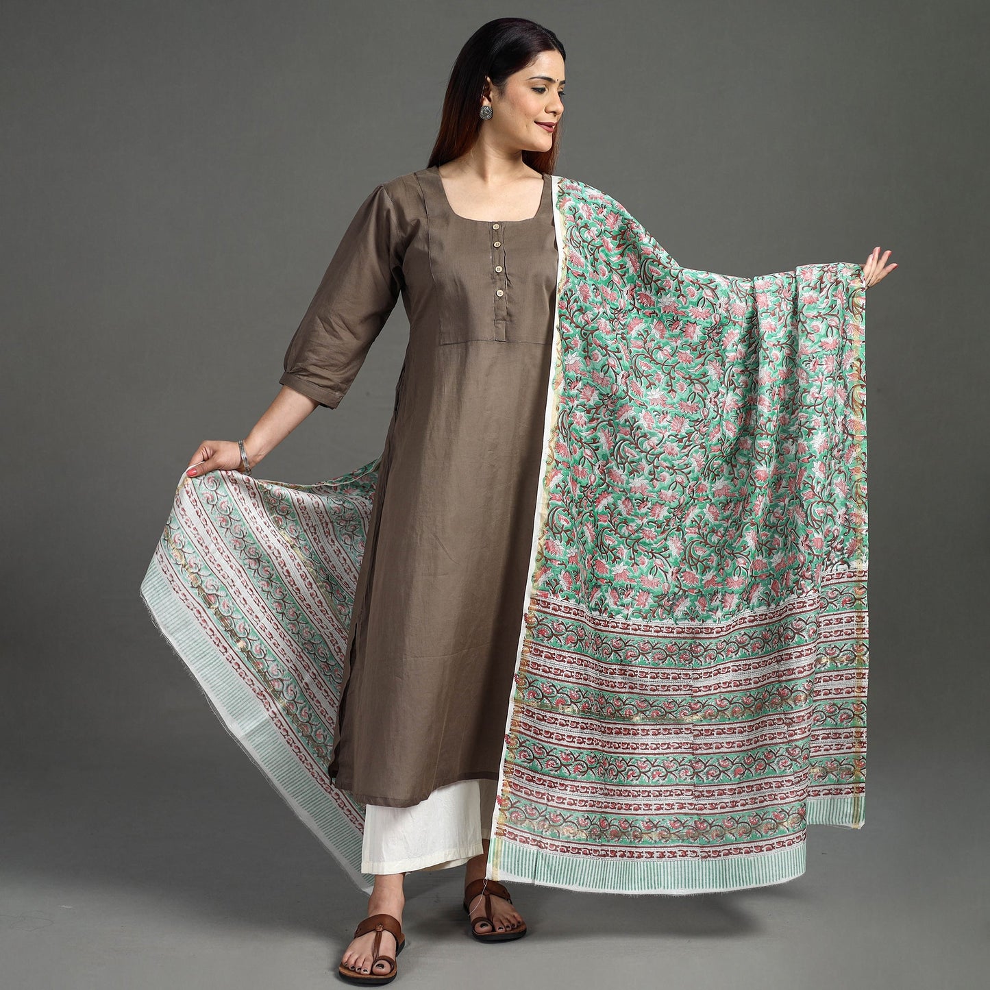 Sanganeri Dupatta