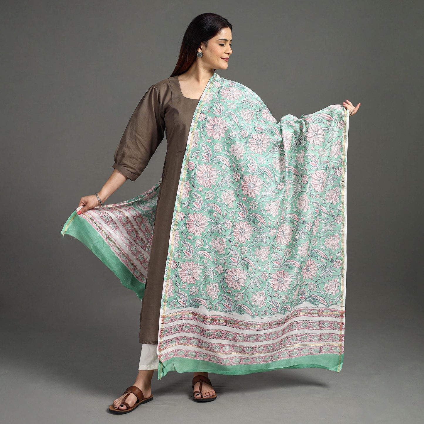 Sanganeri Dupatta