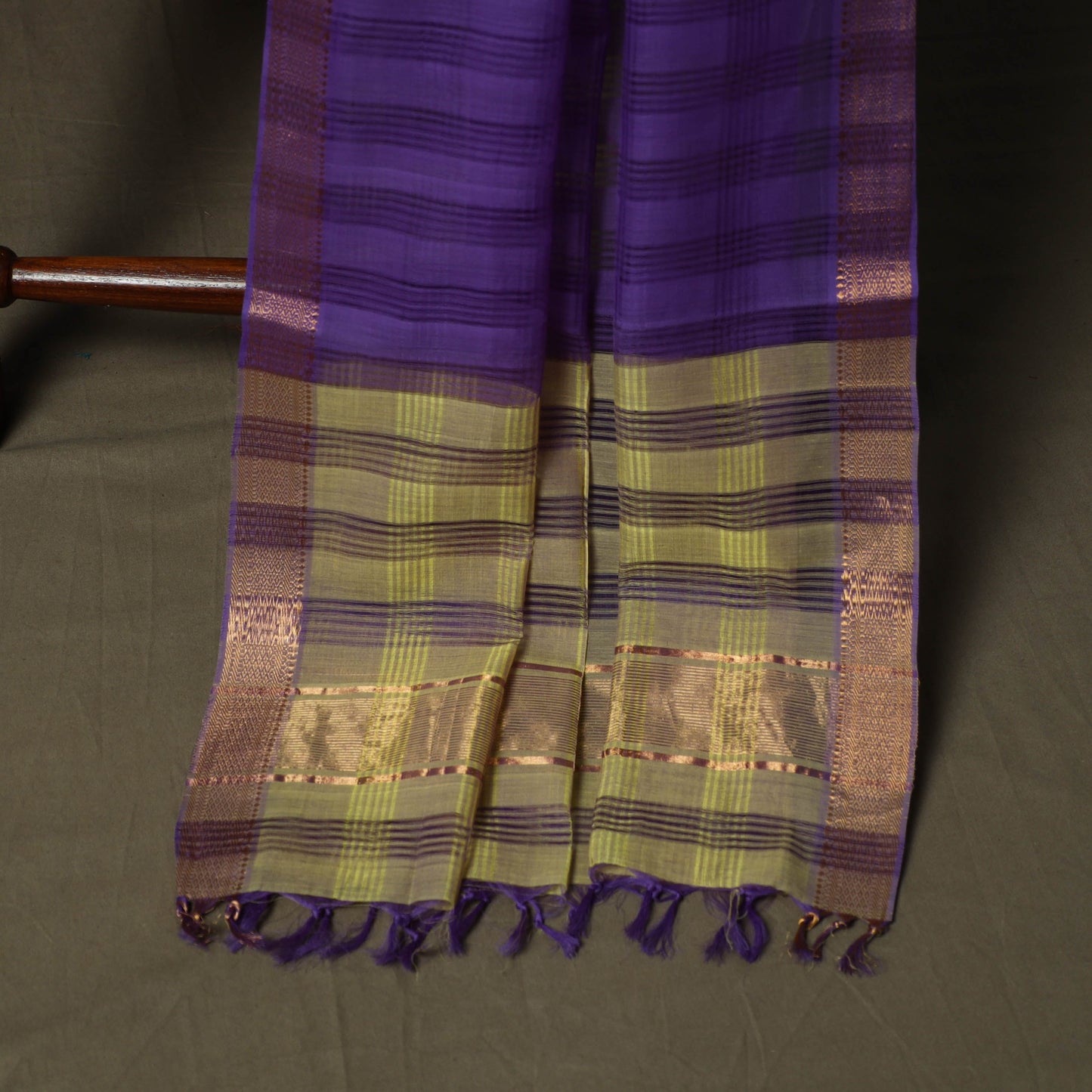 Handloom cotton mangalagiri 3pc unstitched dress material