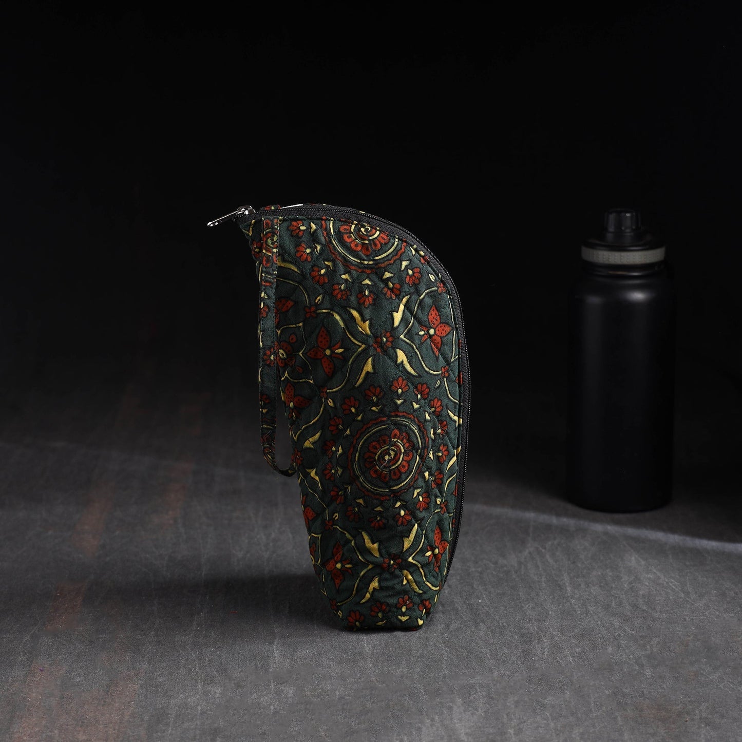 Handmade 1l water bottle cover 02 - handcrafted