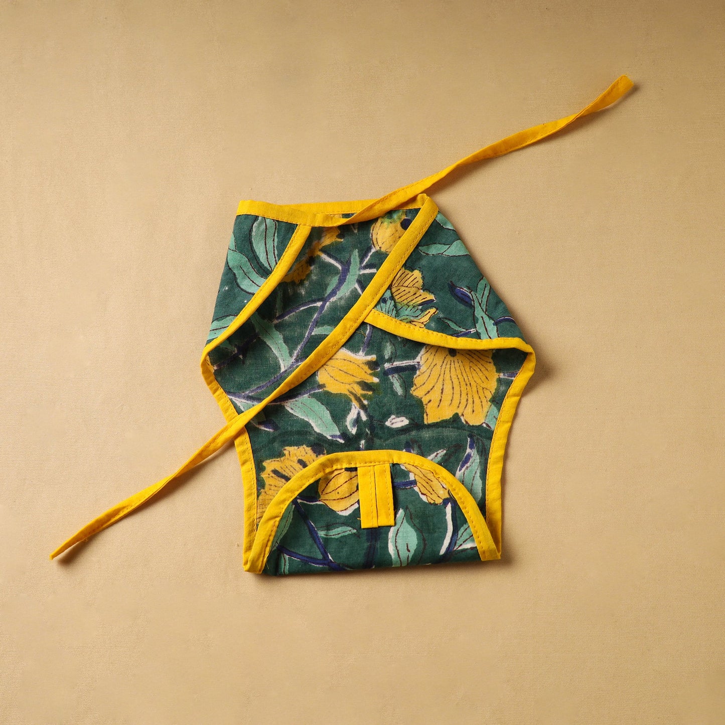 Green Handmade Cloth Diaper/Nappy for Baby