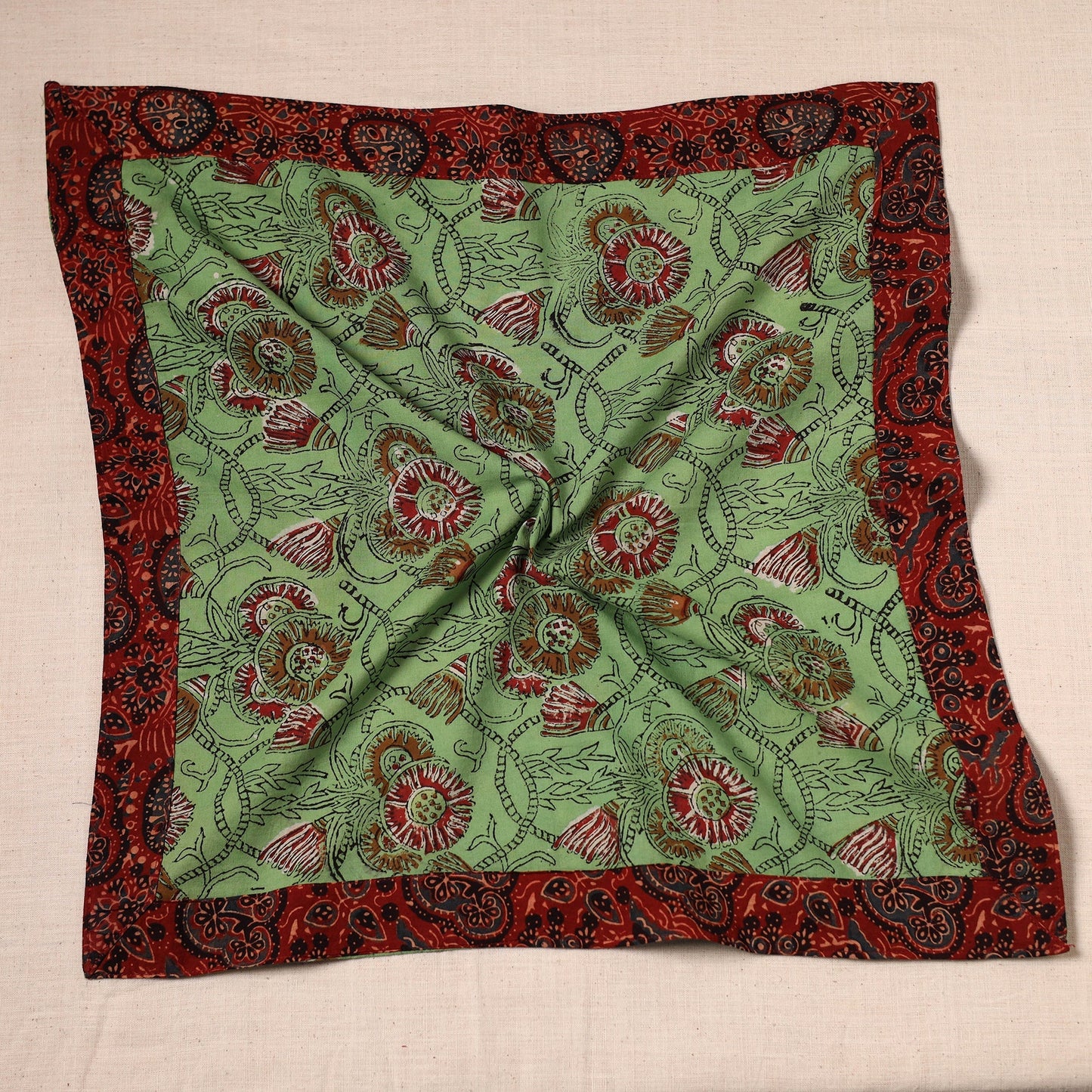 Handmade cotton bandana 21 - handcrafted