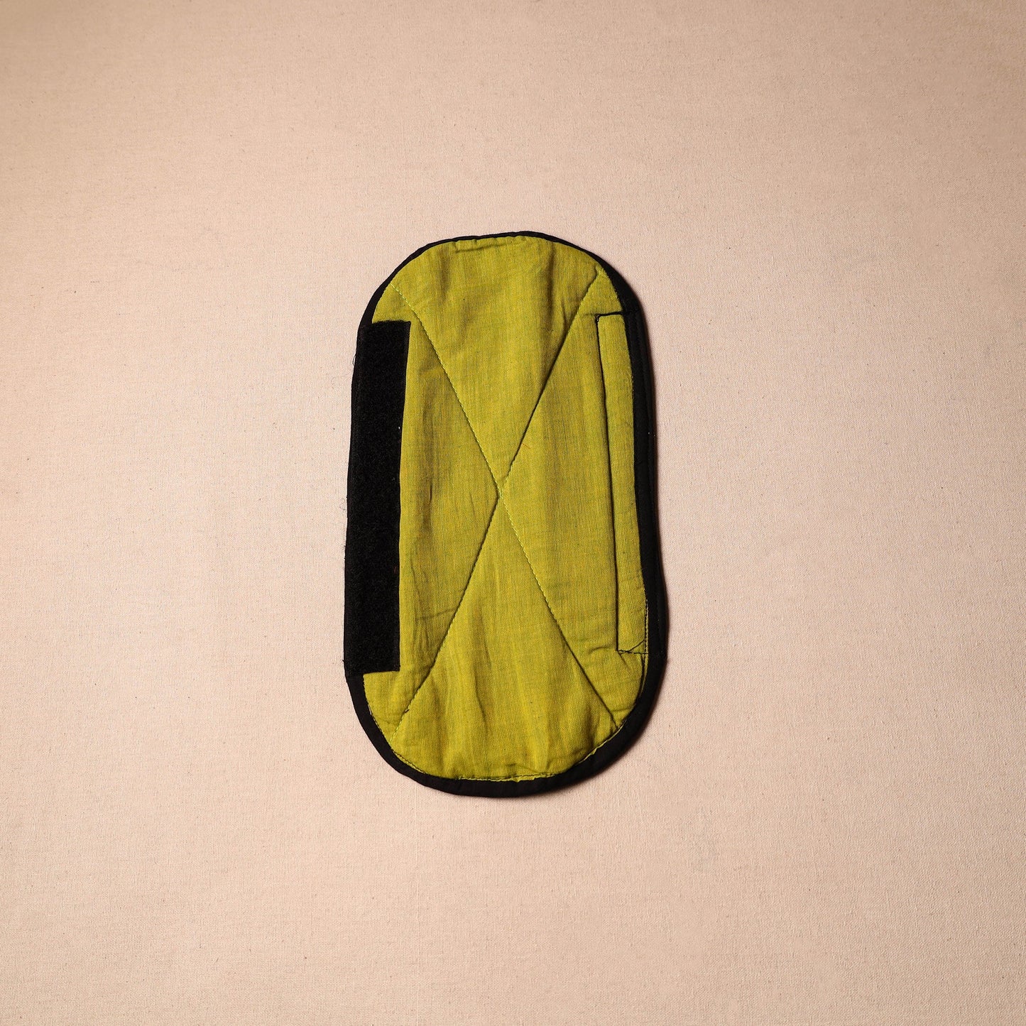 Buy Handmade Cotton Green Fridge Handle Cover