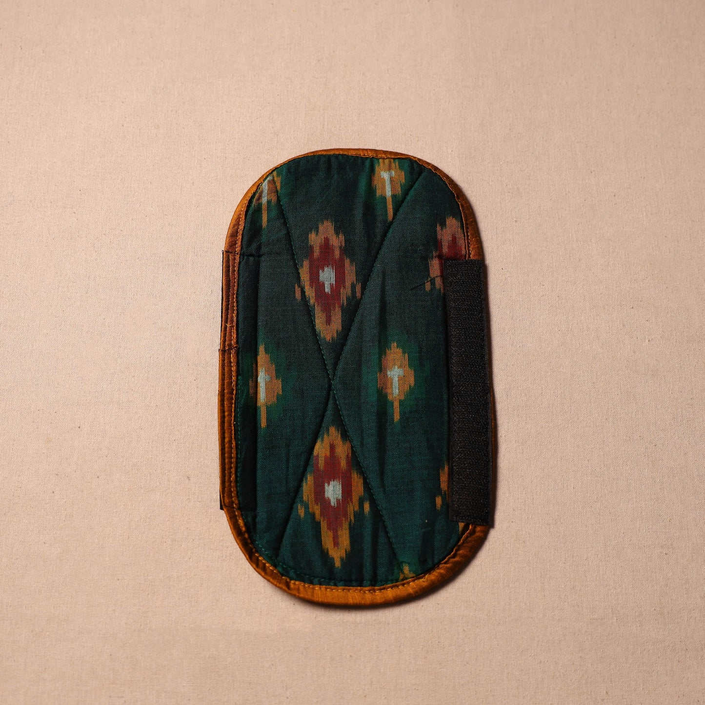 Buy Handmade Cotton Green Fridge Handle Cover 141