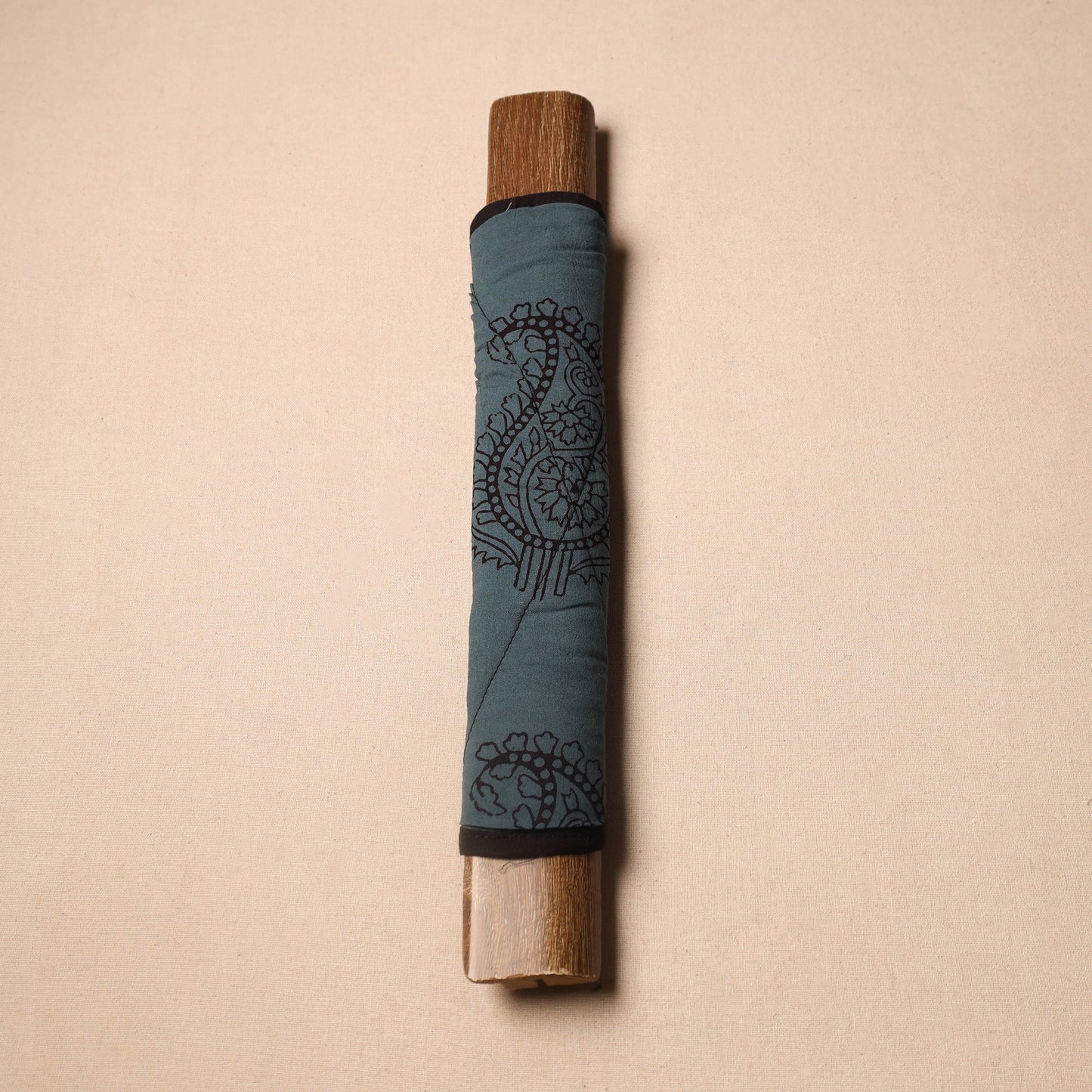 Buy Green Handmade Cotton Fridge Handle Cover