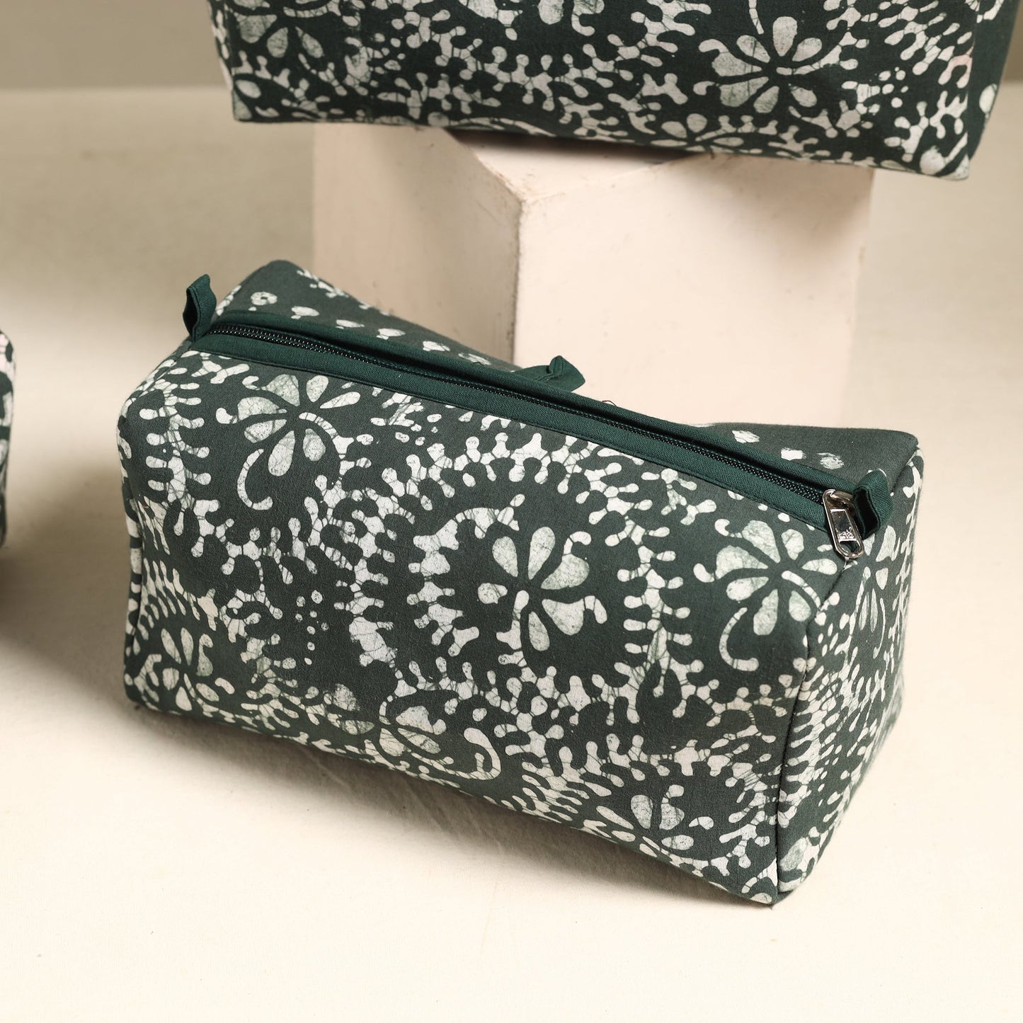 Handmade Cotton Toiletry Bags (Set of 3) 58