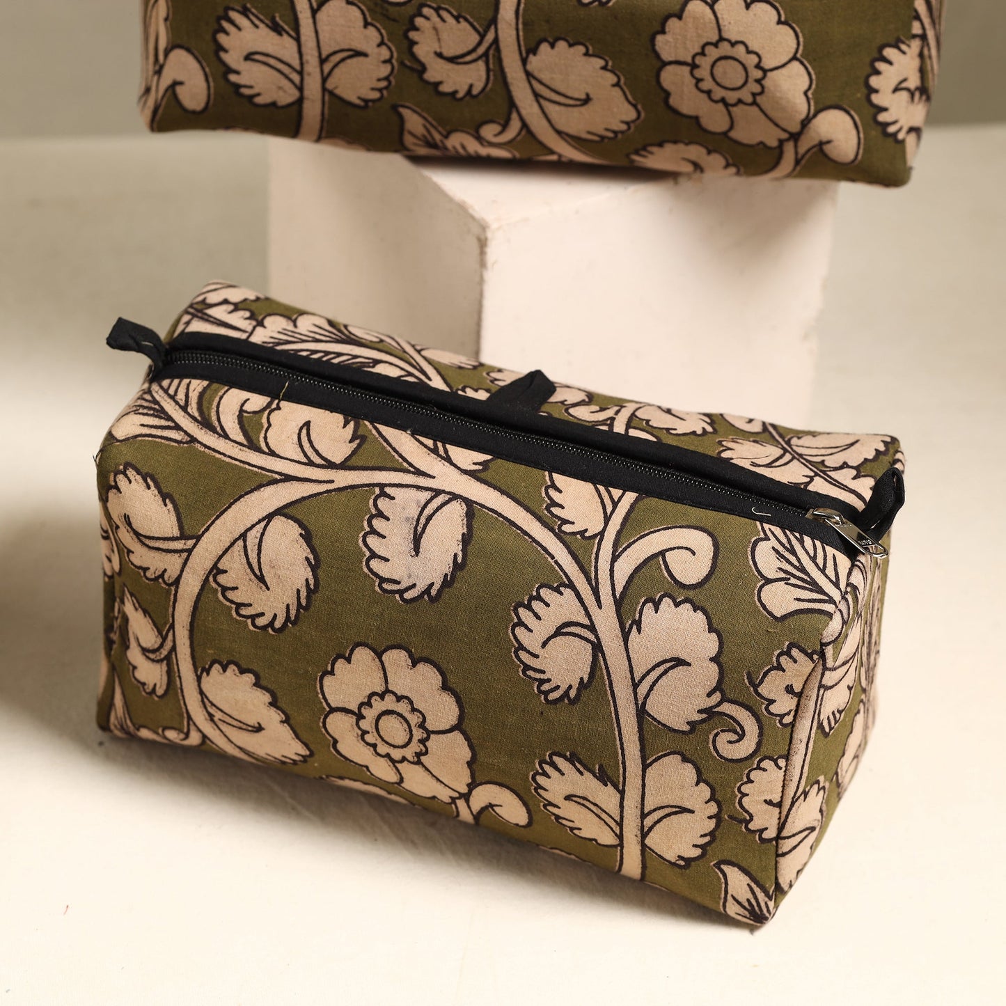 Handmade Cotton Toiletry Bags (Set of 3) 80