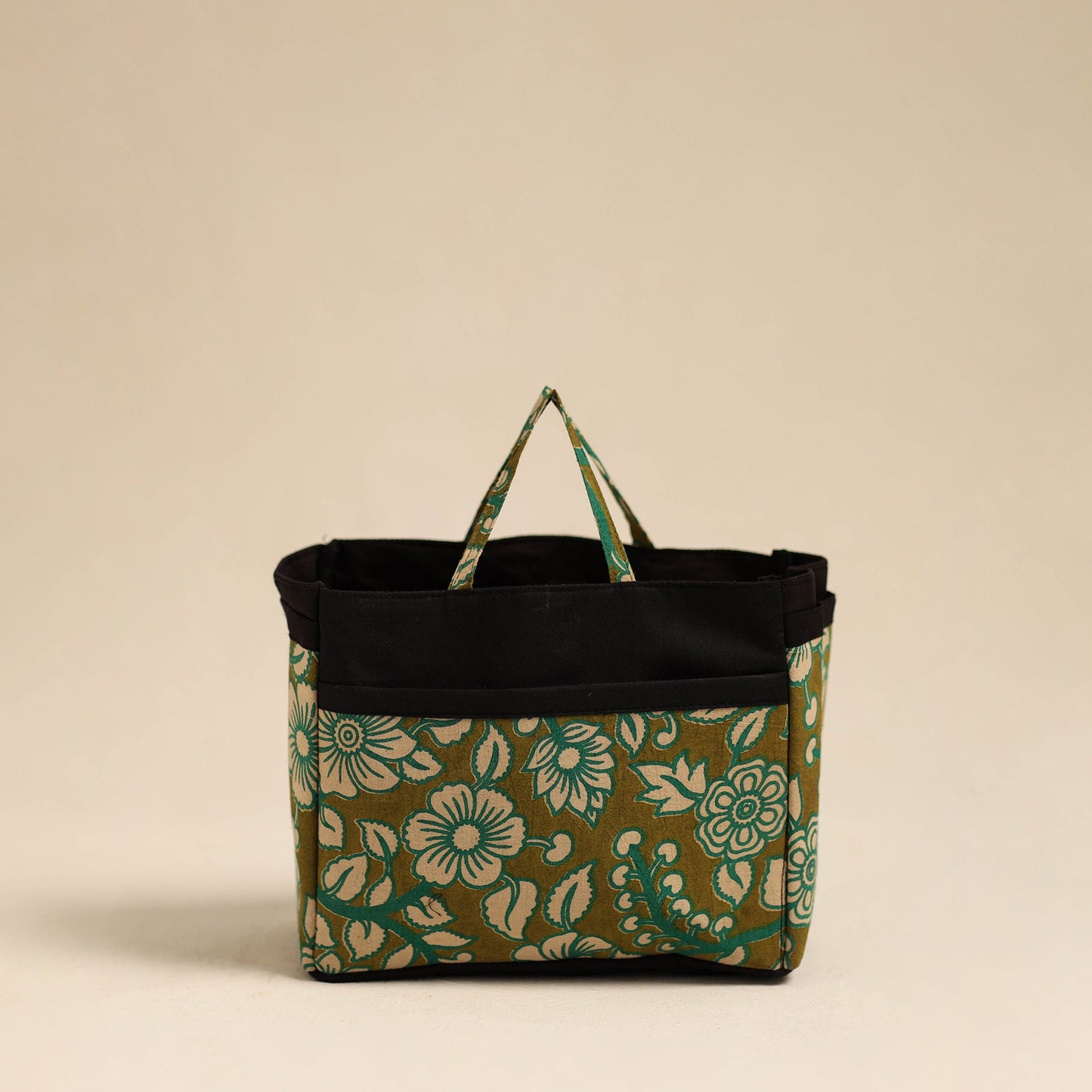 Green Handmade Multipurpose Cosmetic/Toiletry Bag