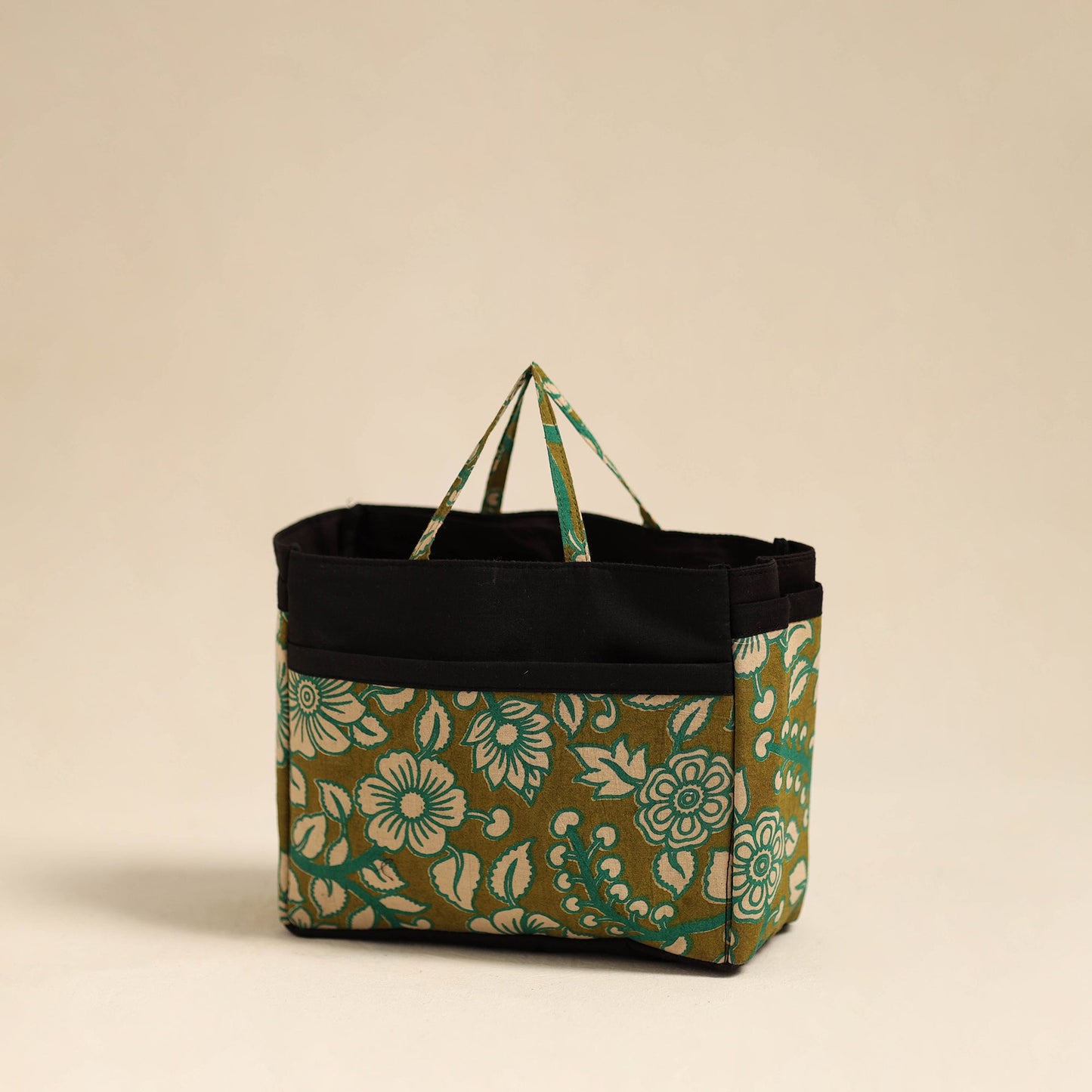 Green Handmade Multipurpose Cosmetic/Toiletry Bag
