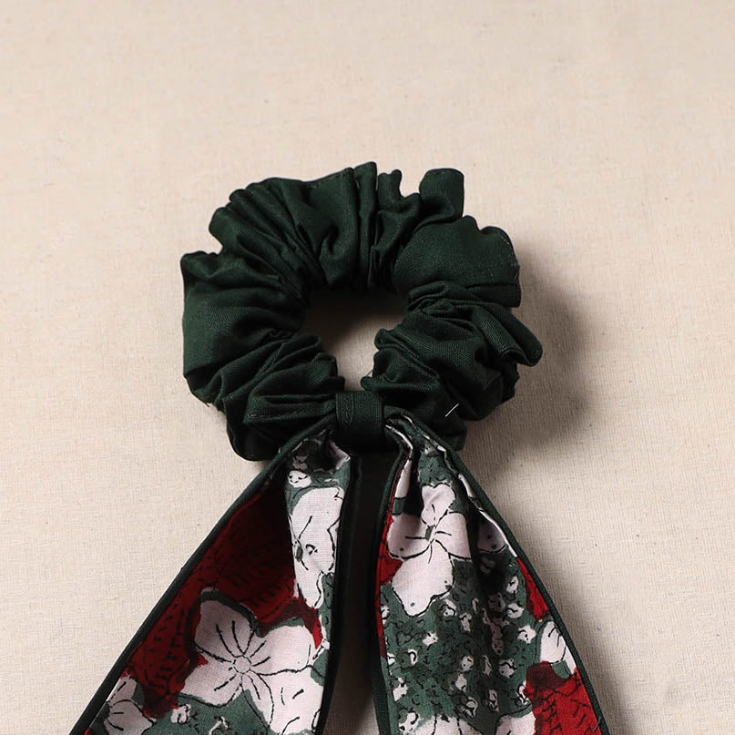 Handmade rubber band/scarf scrunchie 32 - handcrafted