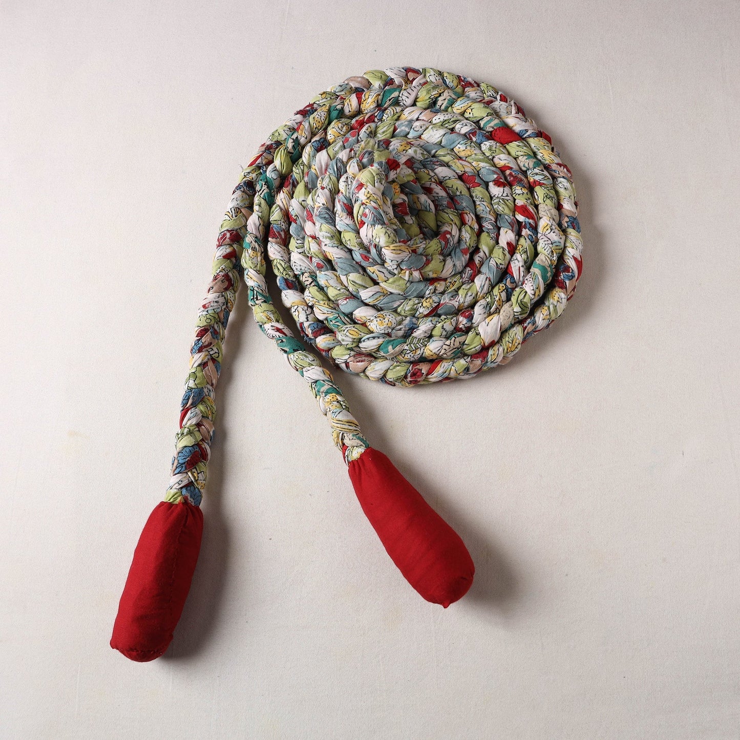 Handmade Upcycled Fabric Skipping Rope 21