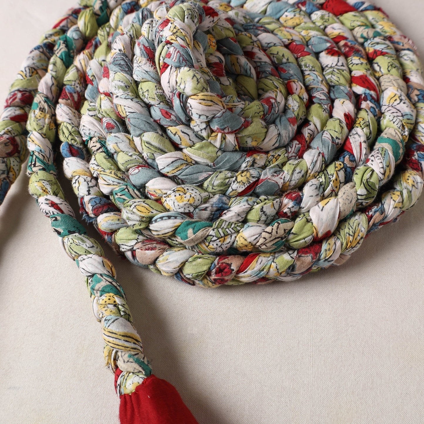 Handmade Upcycled Fabric Skipping Rope 21