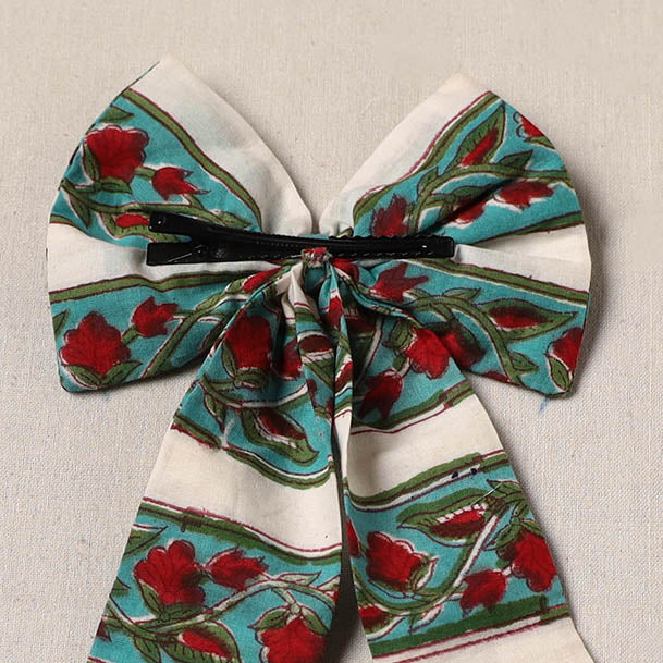 Handmade women’s bow hair clip 14 - handcrafted