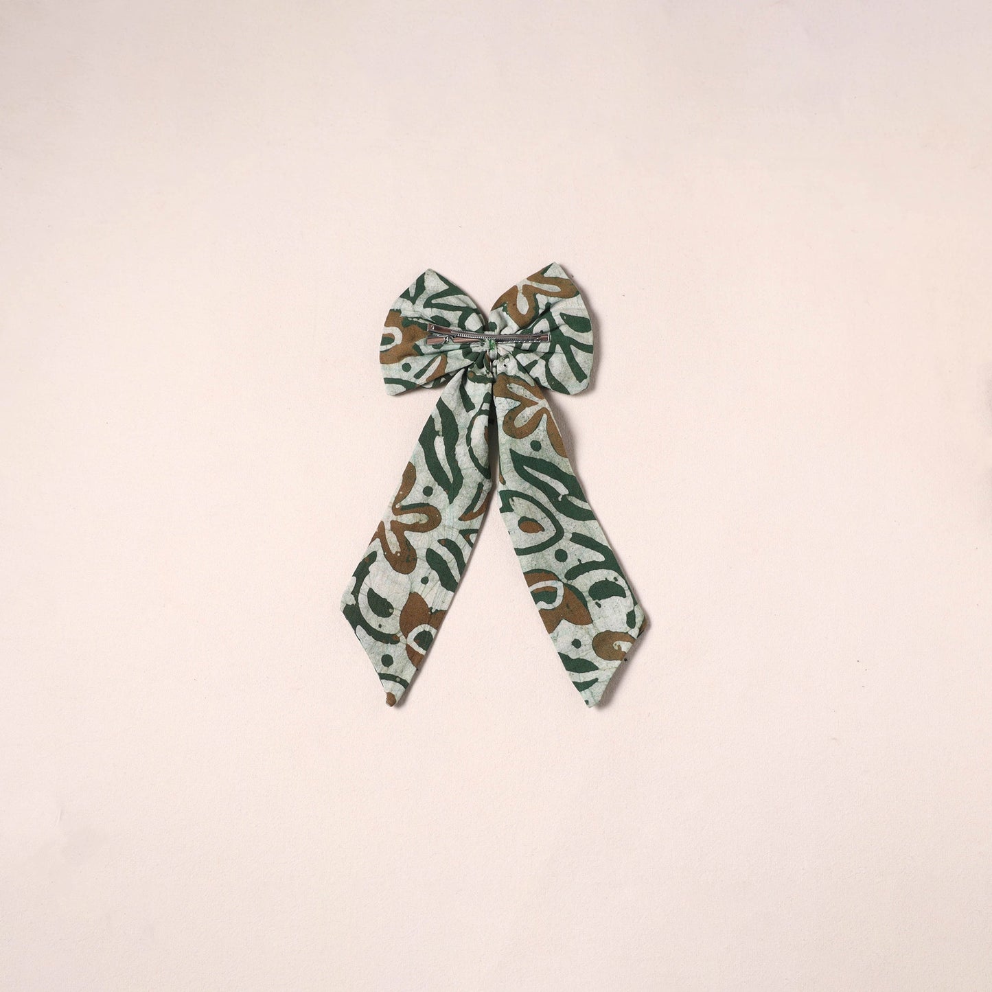 Handmade women’s bow hair clip 34 - handcrafted