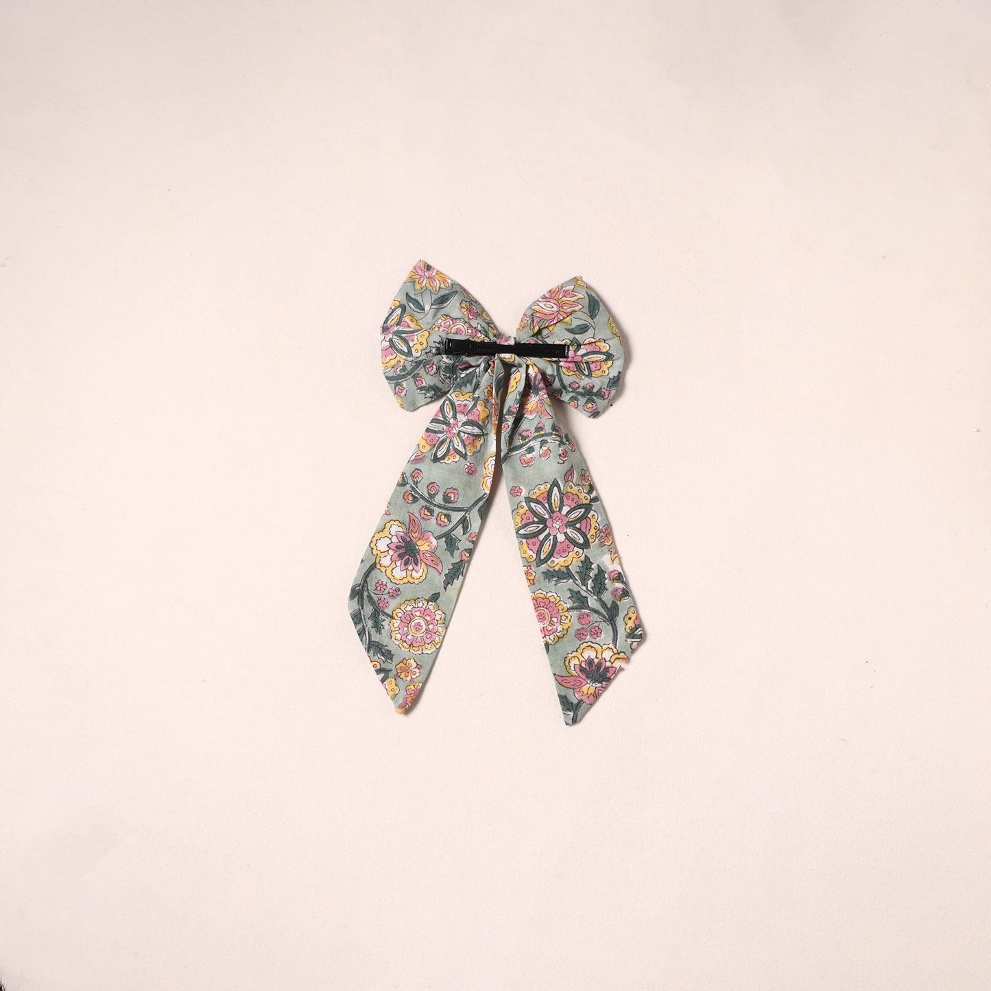 Handmade women’s bow hair clip 36 - handcrafted