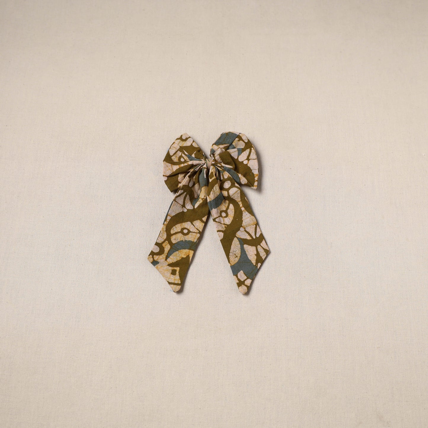 Handmade women’s bow hair clip 42 - handcrafted