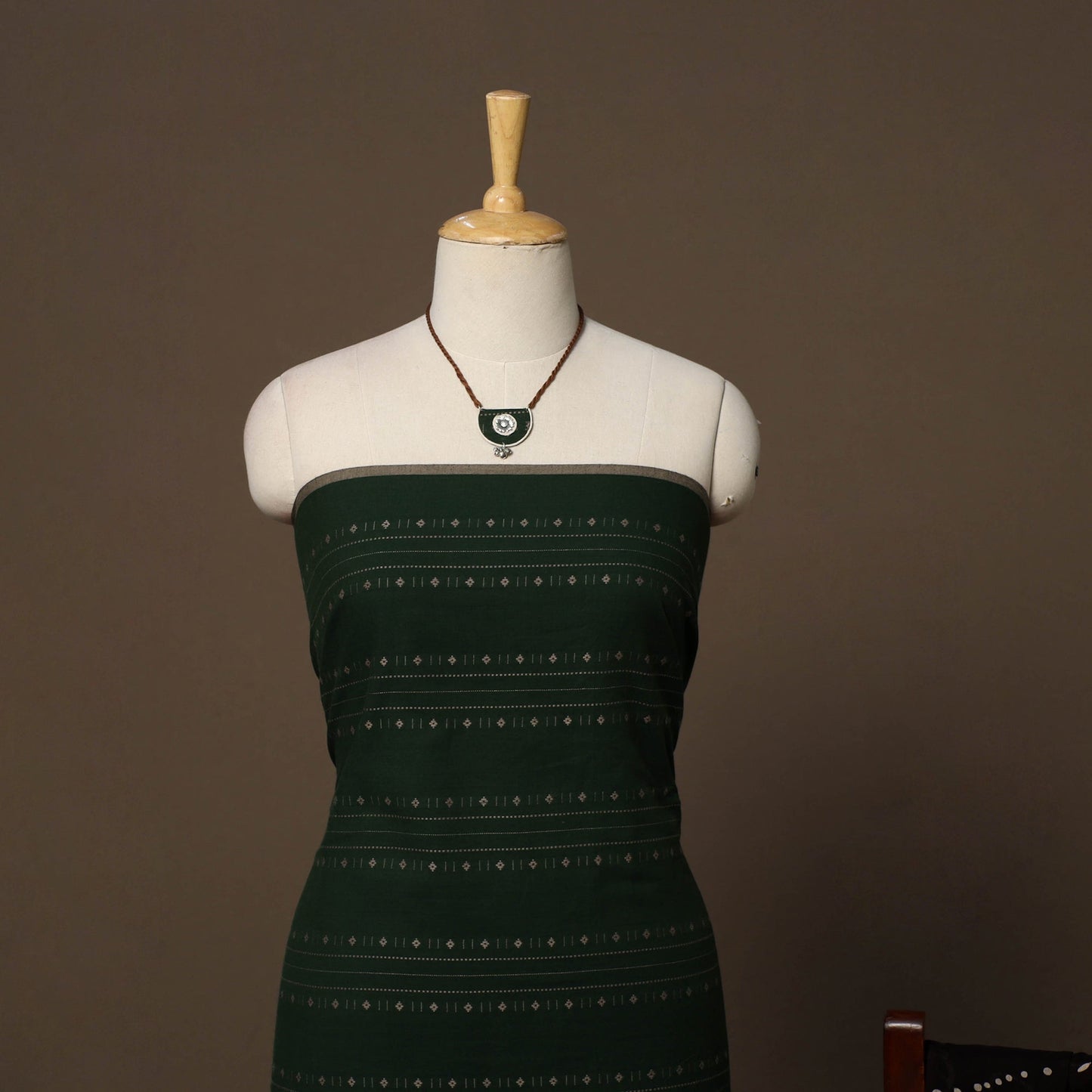 Jacquard cotton 2pc unstitched dress material