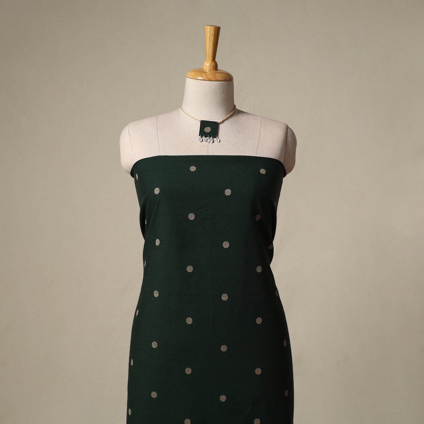 Jacquard cotton 2pc unstitched dress material