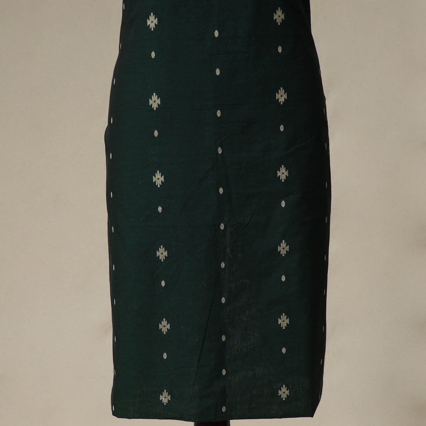 Jacquard cotton 2pc unstitched dress material