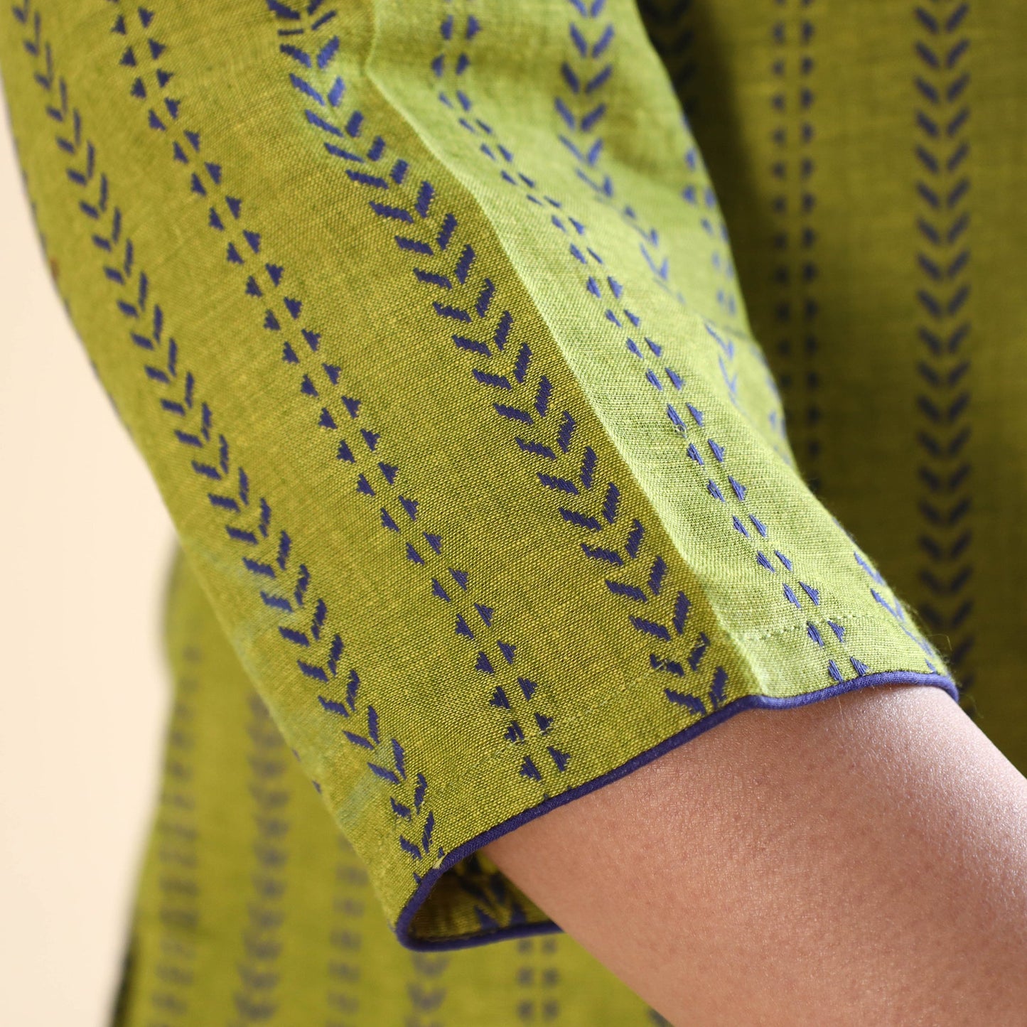 Jacquard Cotton Top & Pyjama Night Suit Set