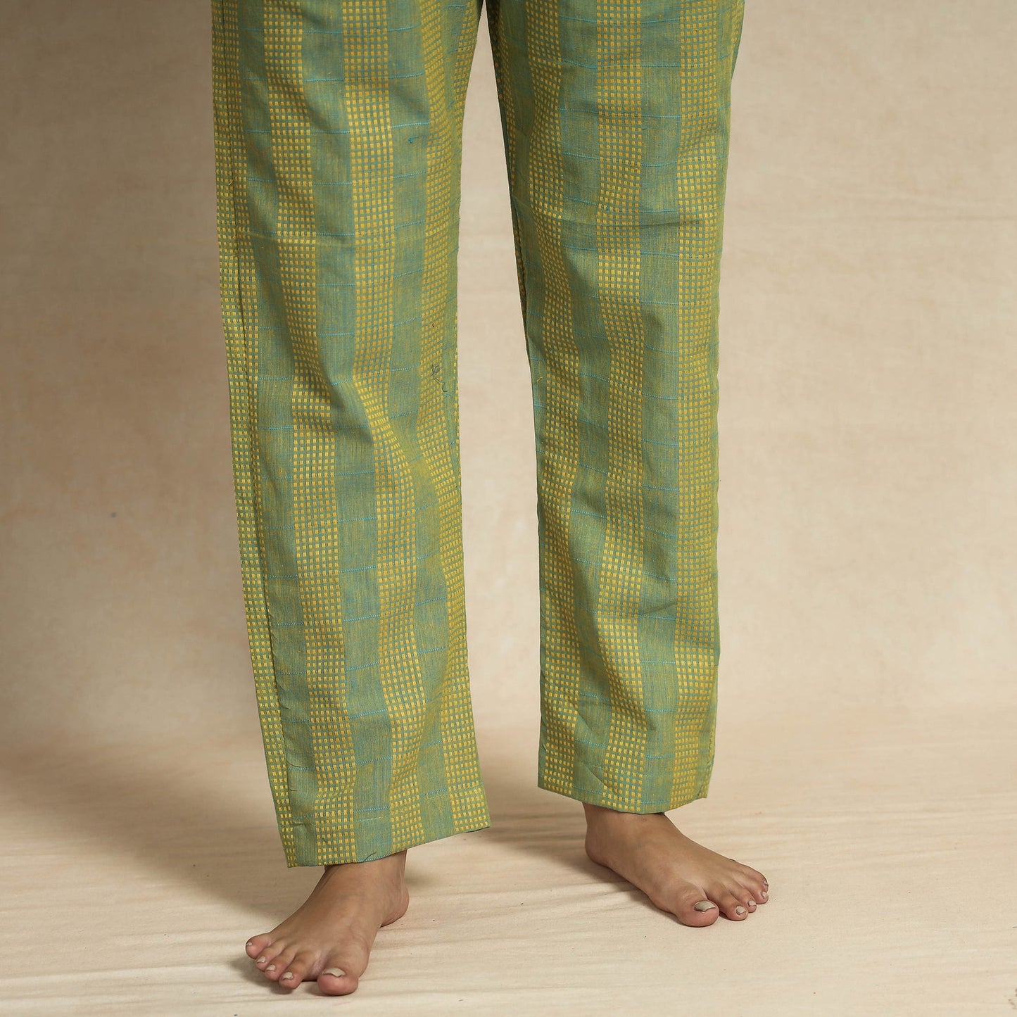 Jacquard Cotton Top & Pyjama Night Suit Set
