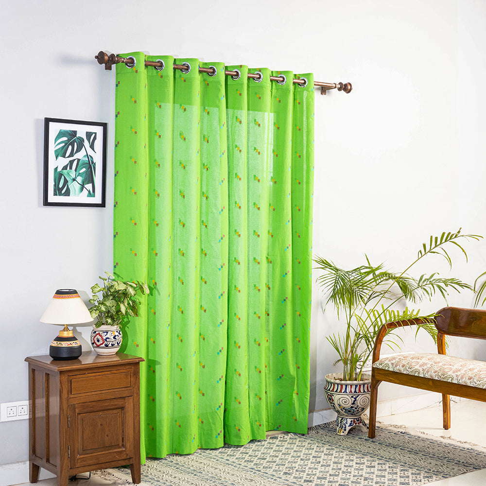 jacquard door curtain