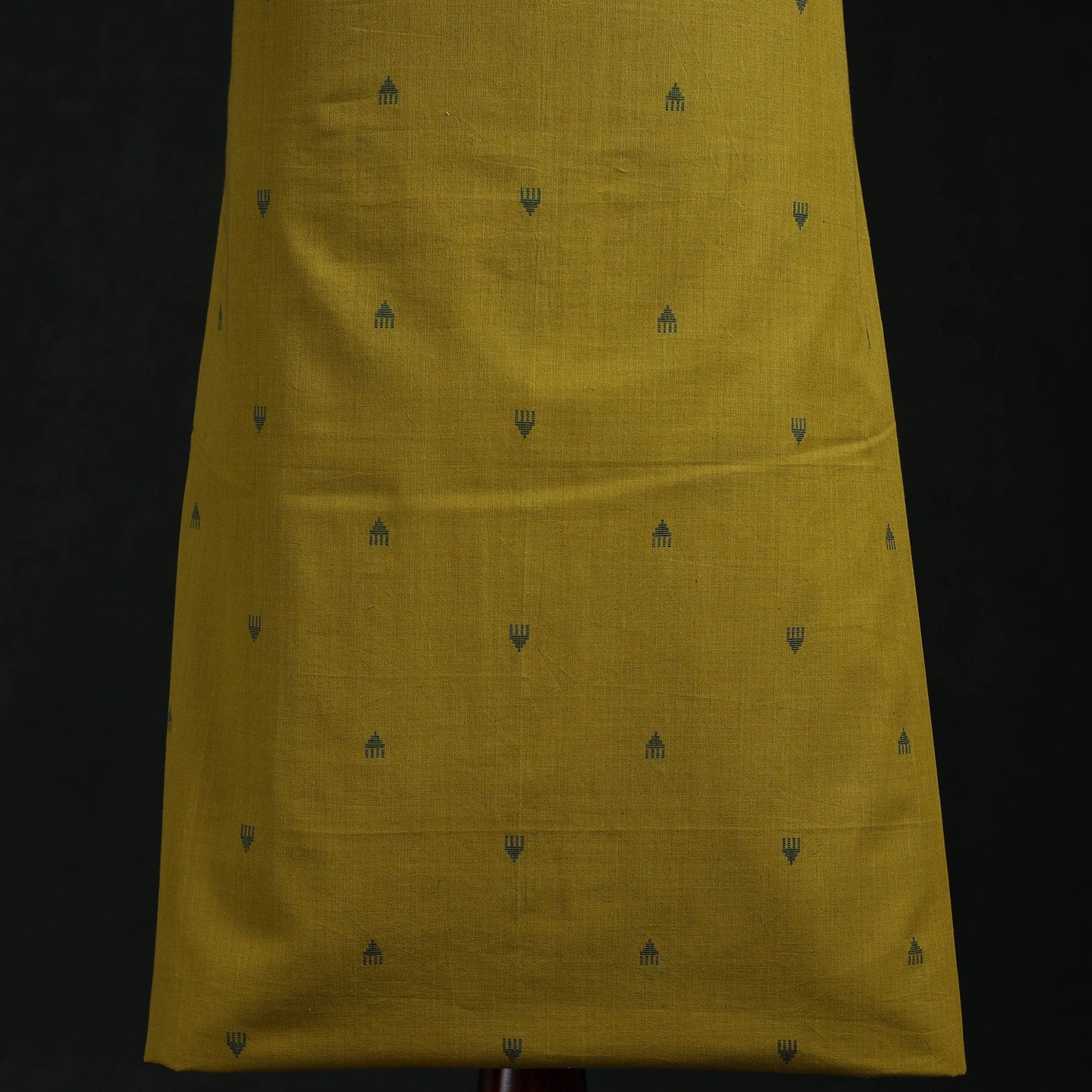 Jacquard weave cotton patchwork unstitched kurta material