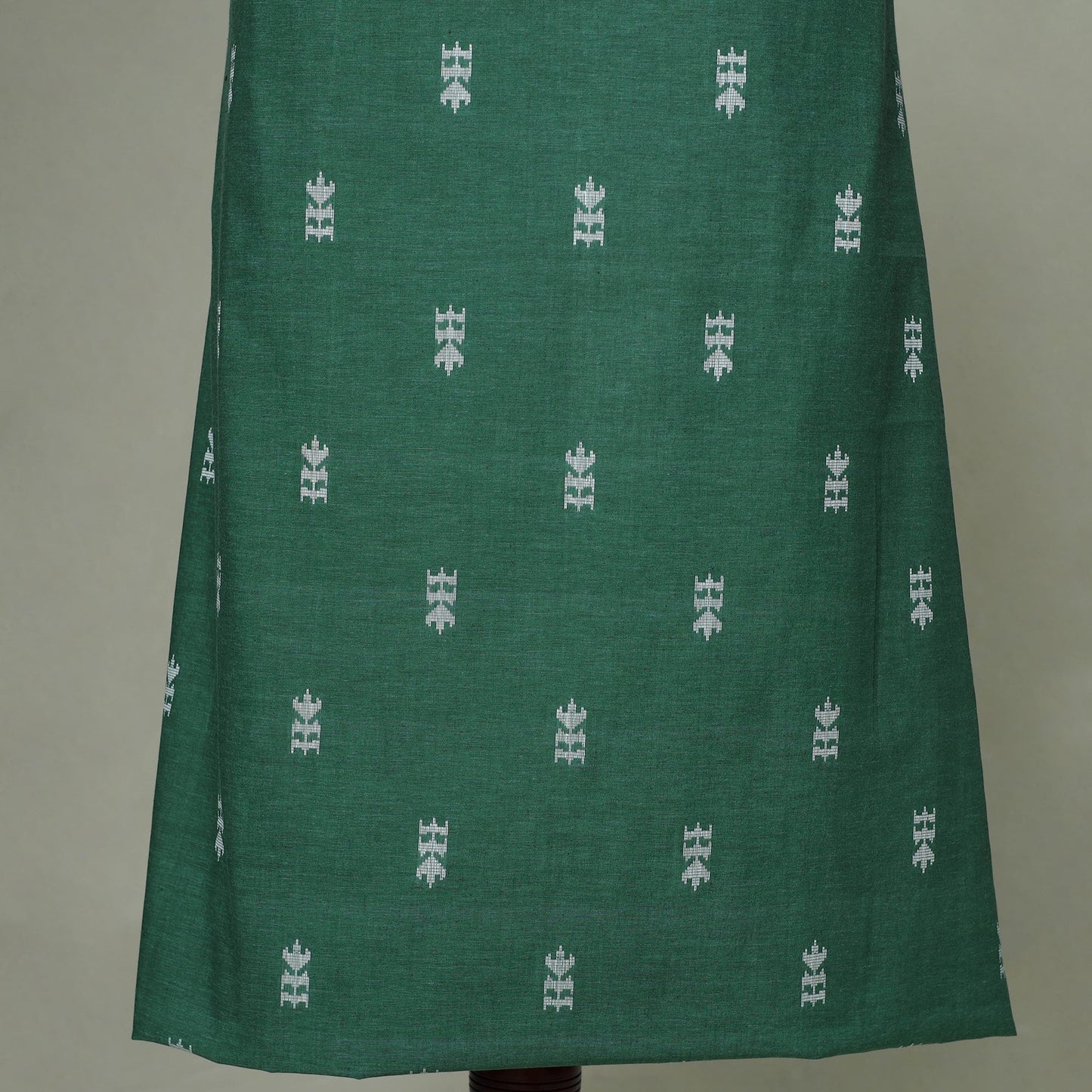 Jacquard weave cotton patchwork unstitched kurta material