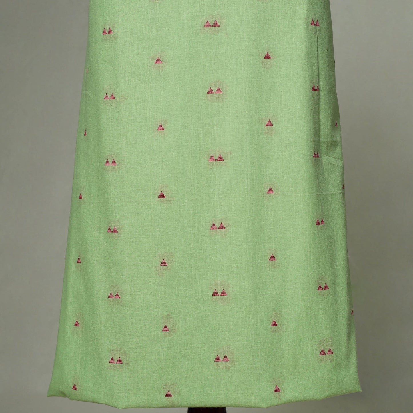 Jacquard weave cotton patchwork unstitched kurta material