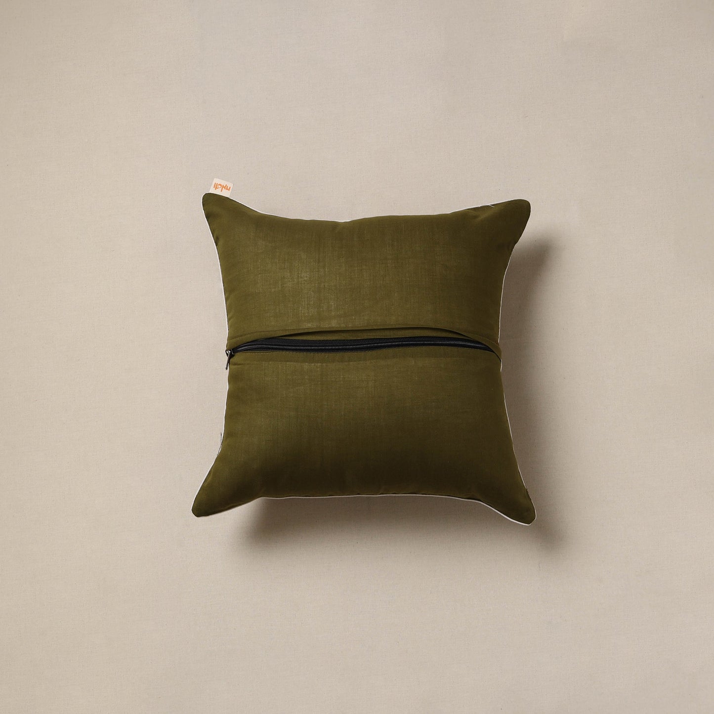 Jacquard weave cushion cover 07 - handcrafted