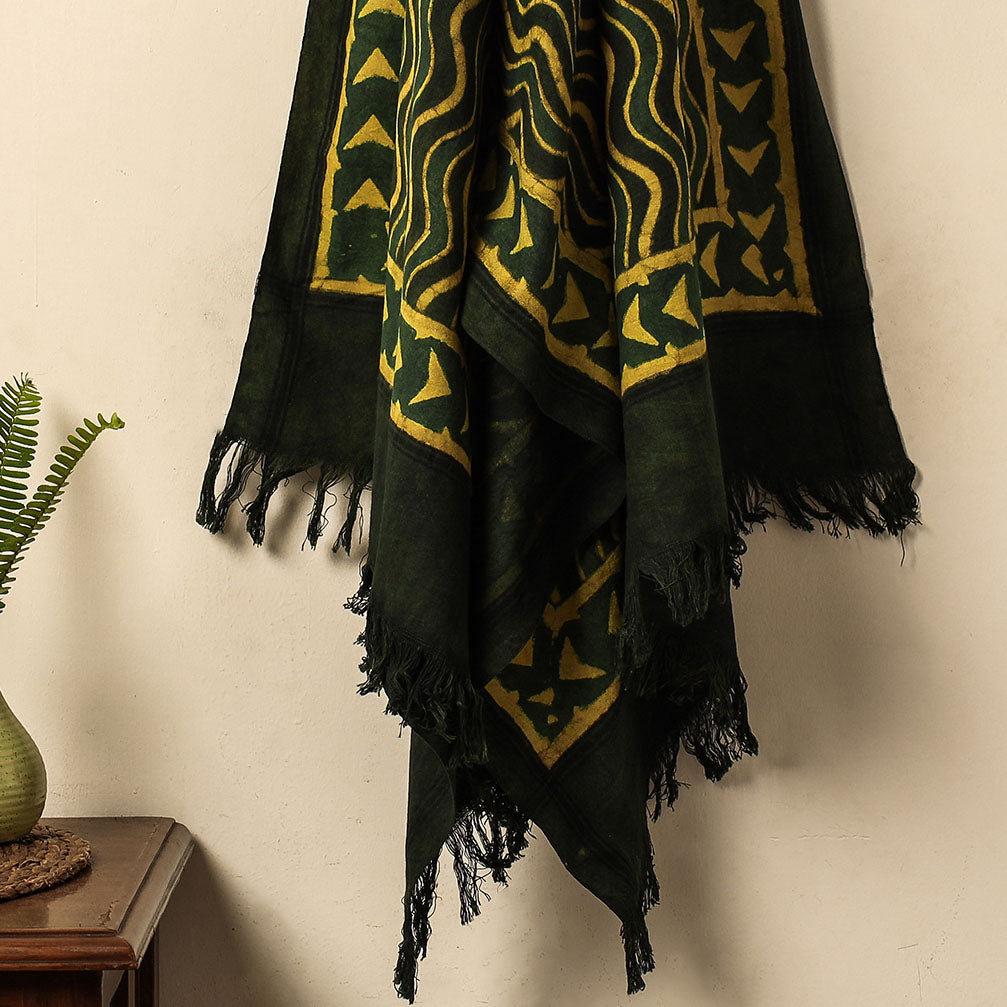 Block Printed Cotton Towel