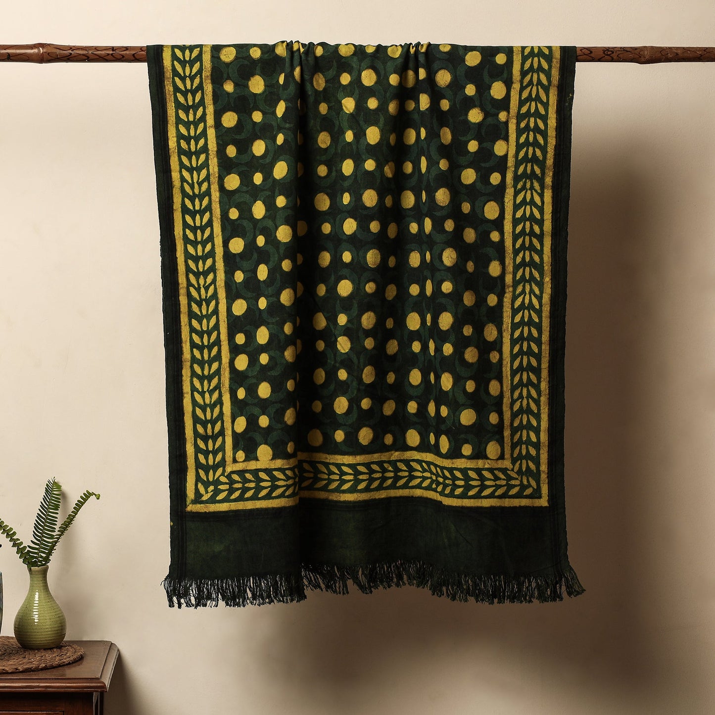 Block Printed Cotton Towel