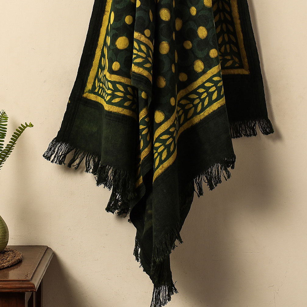 Block Printed Cotton Towel