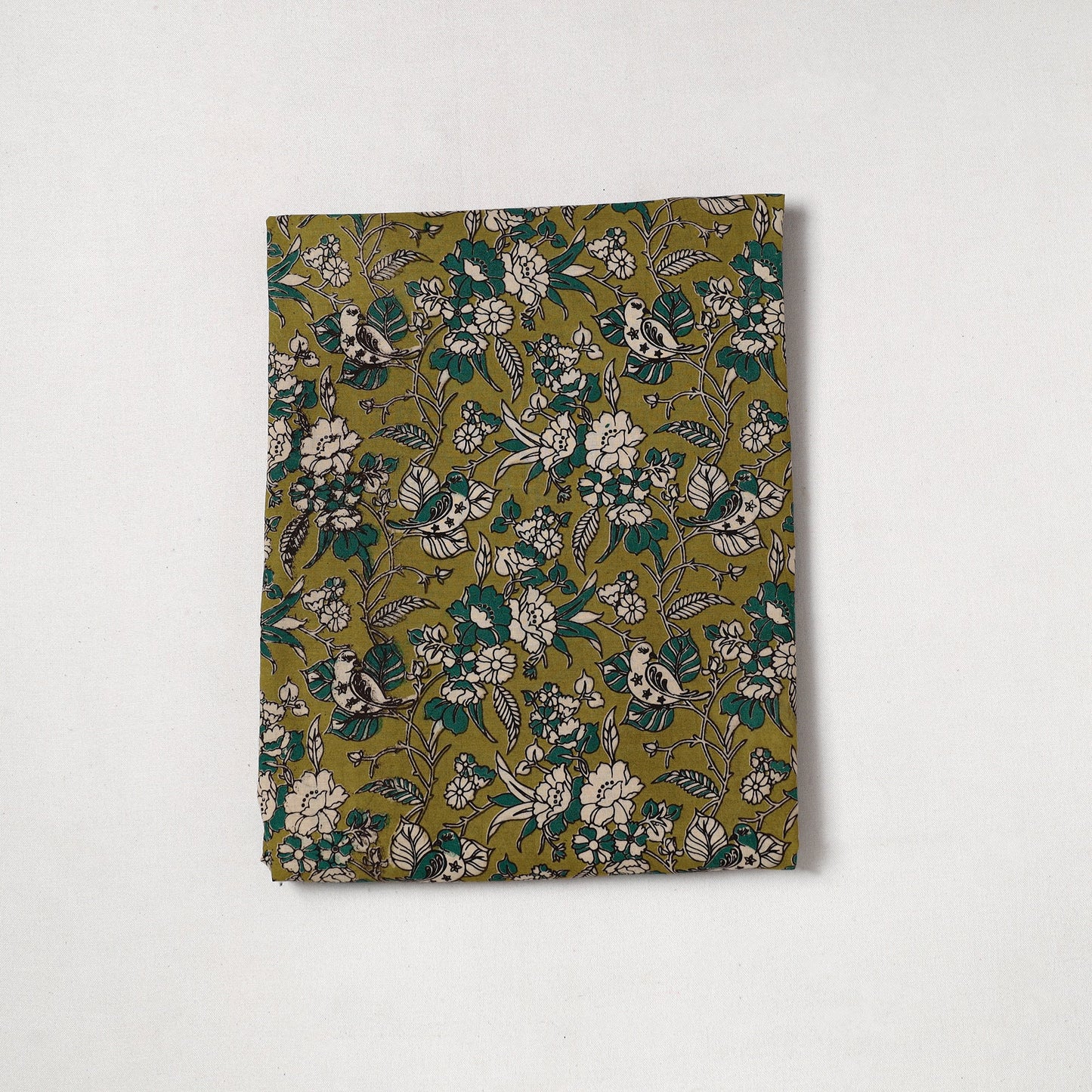 Kalamkari Printed Cotton Precut Fabric 19