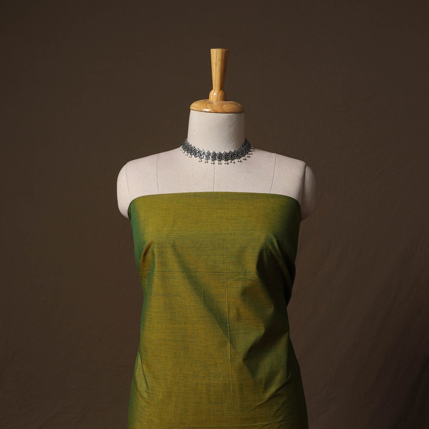 Kandangi chettinad cotton 2pc unstitched dress material 08