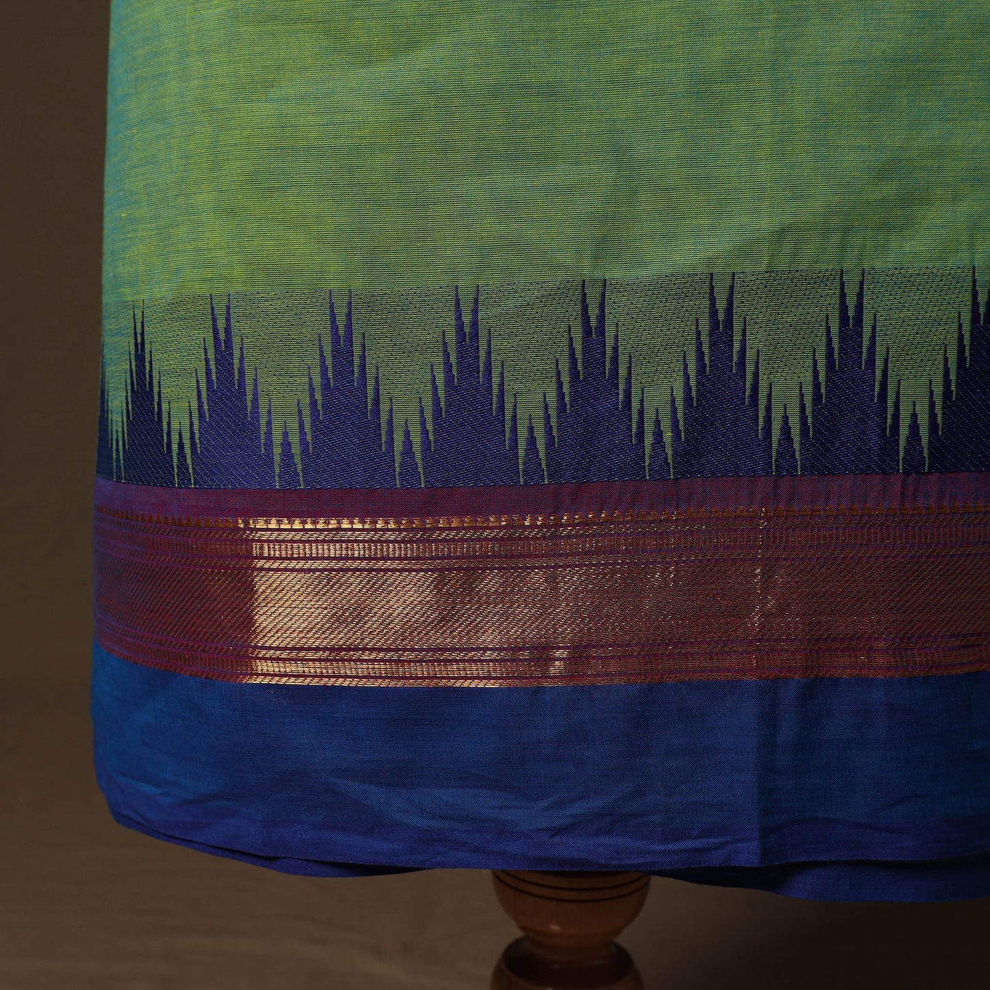 Kandangi chettinad cotton 2pc unstitched dress material 15