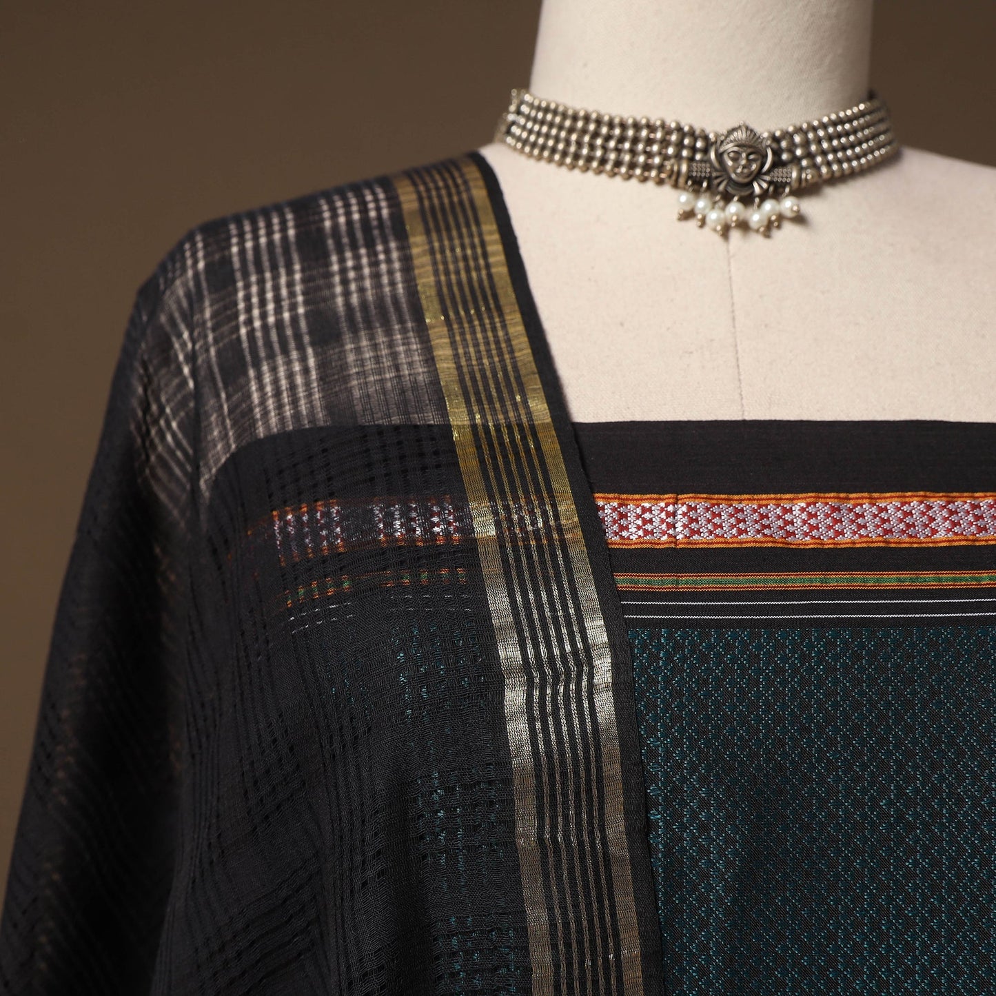 Karnataka khun mercerised cotton 3pc unstitched dress