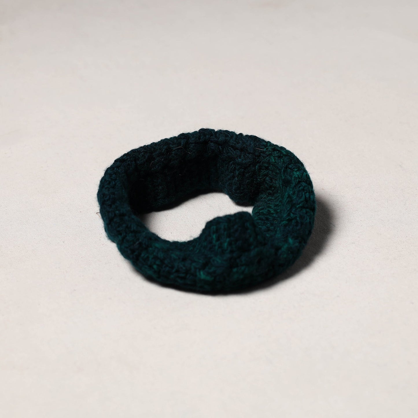 Green - kullu karishma hand knitted merino wool headband 24
