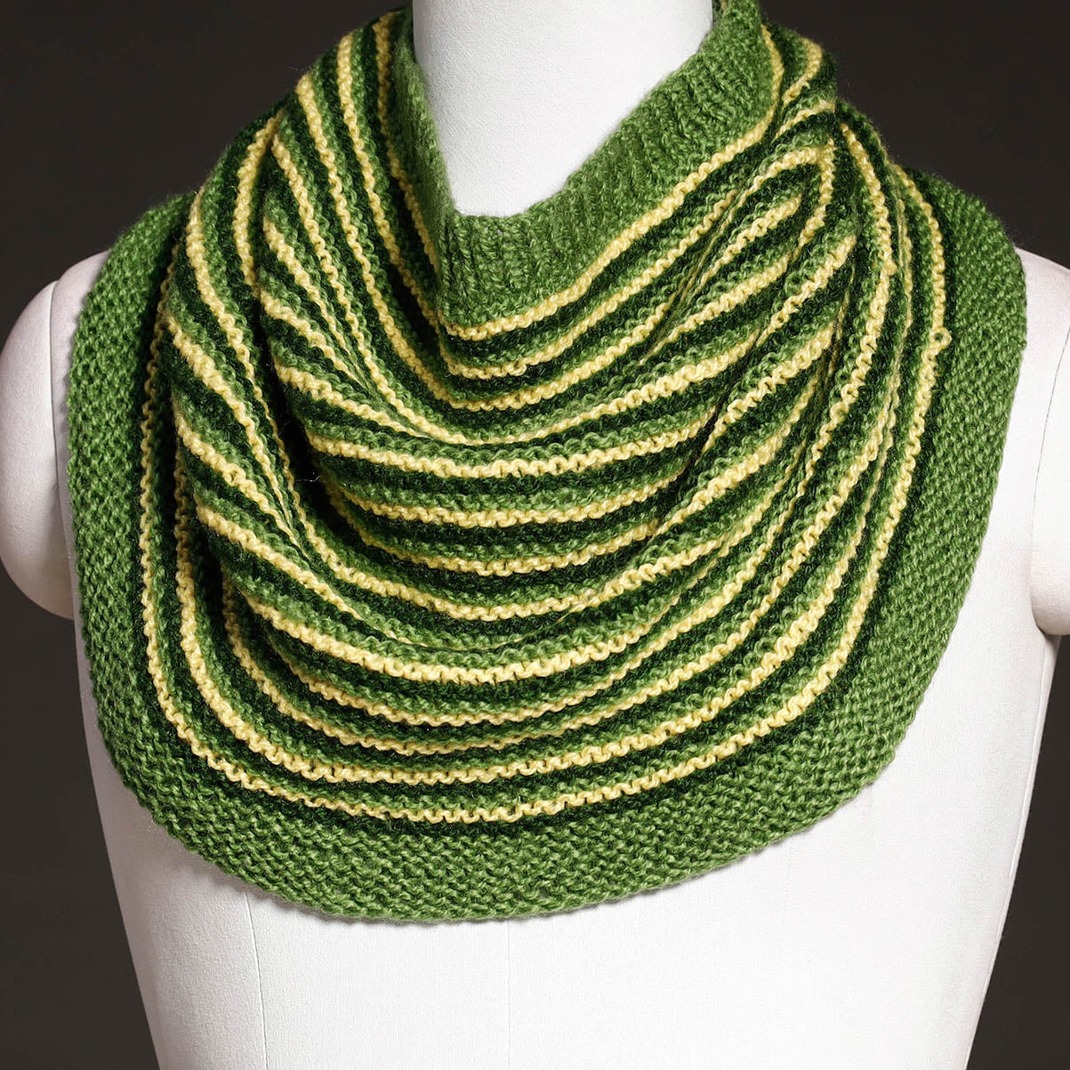 Kumaun Hand Knitted Woolen Cowl