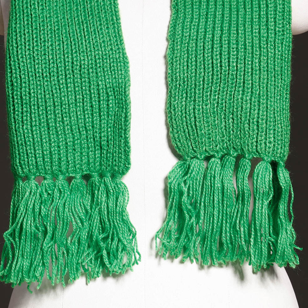 Kumaun Hand Knitted Woolen Muffler (90 in)