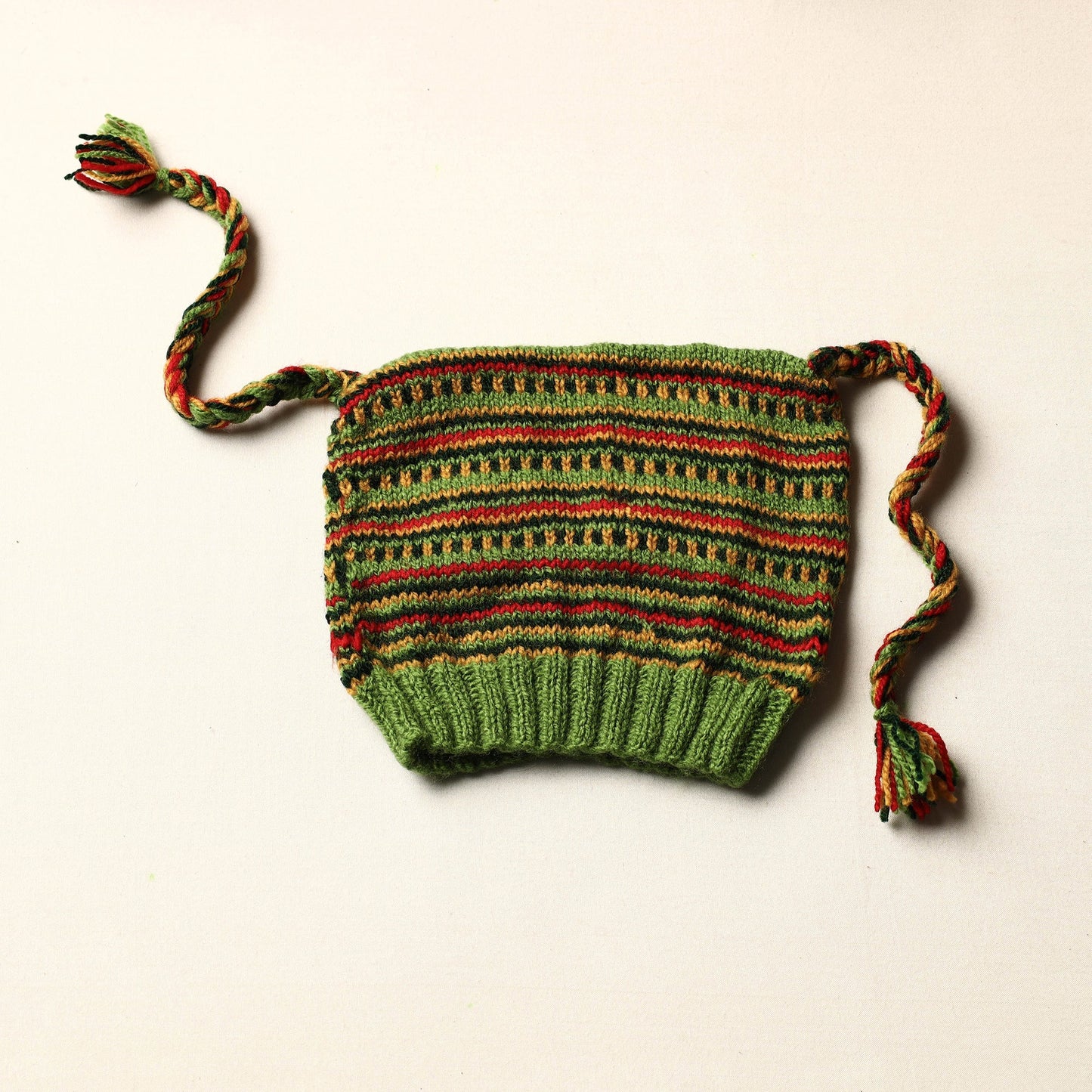 Kumaun Hand Knitted Woolen Sherpa Cap