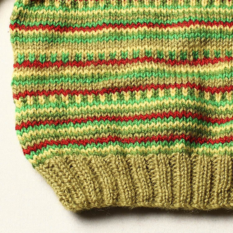 Kumaun Hand Knitted Woolen Sherpa Cap